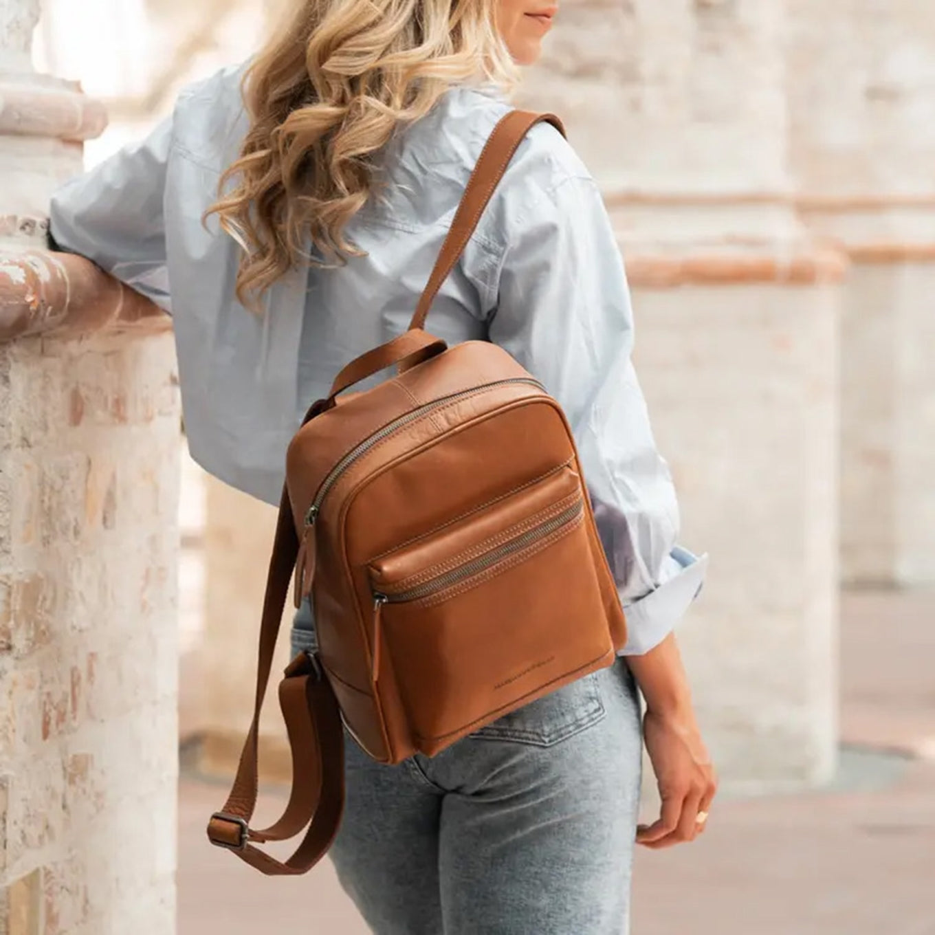 The Chesterfield Brand Calabria Backpack brown