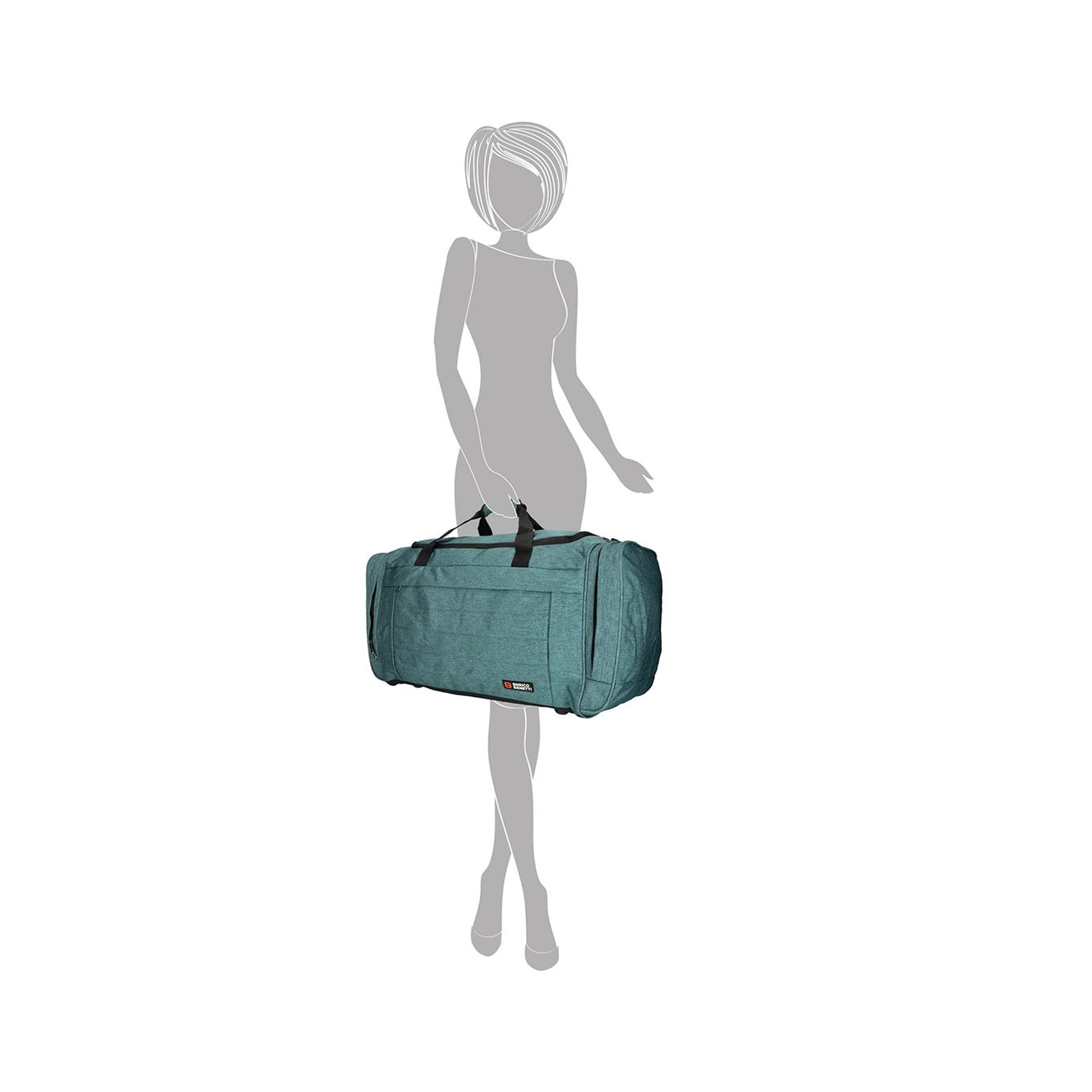 Enrico Benetti Montevideo Sport-/Reisetasche 60L grün Wochenendtasche