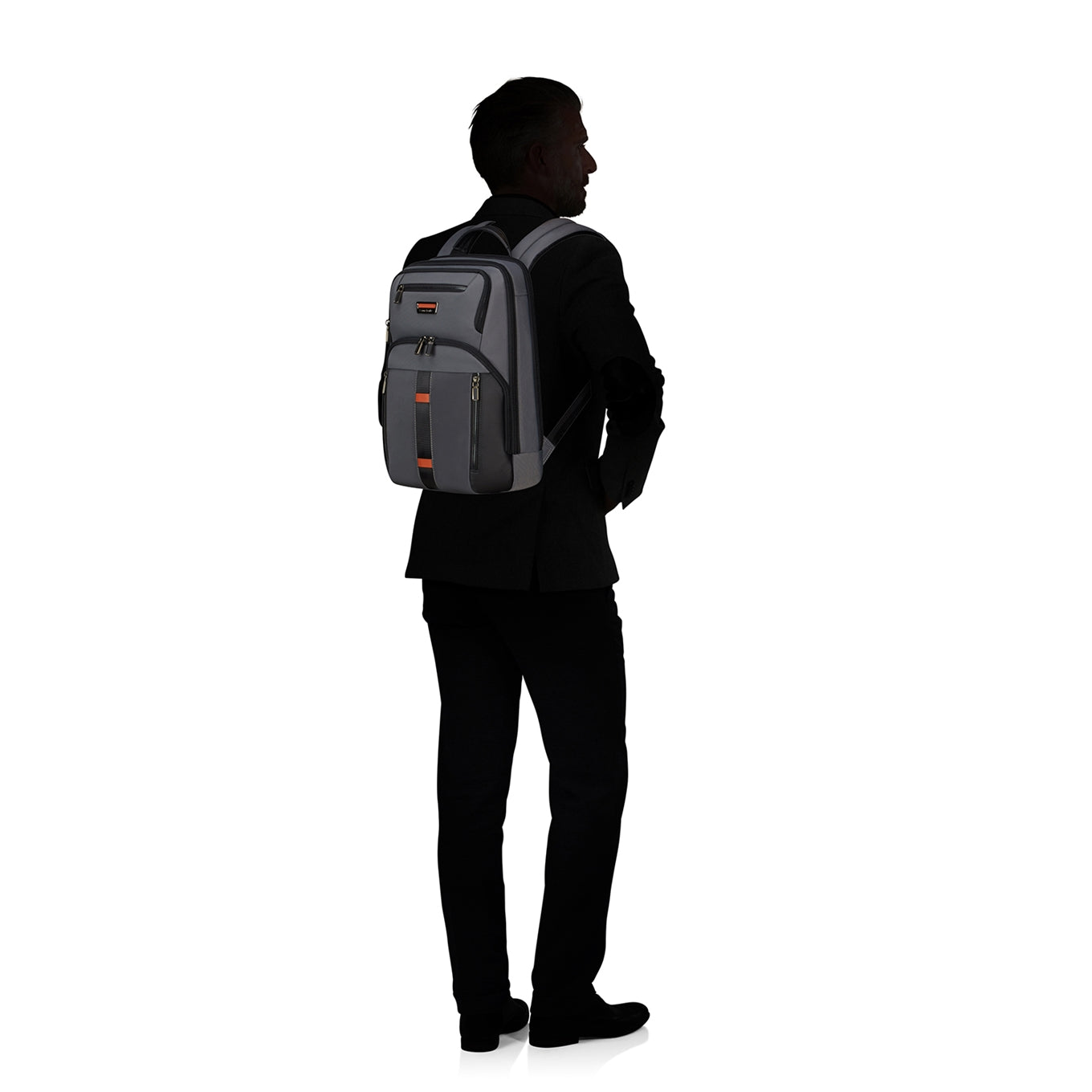Samsonite Urban-Eye Laptop Backpack 14.1" grey/cognac