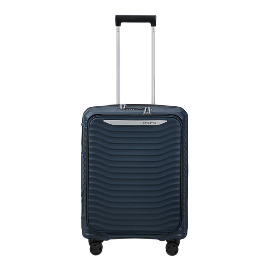 Samsonite Upscape Spinner 55 Exp Easy Access Blue Nights Hard Case