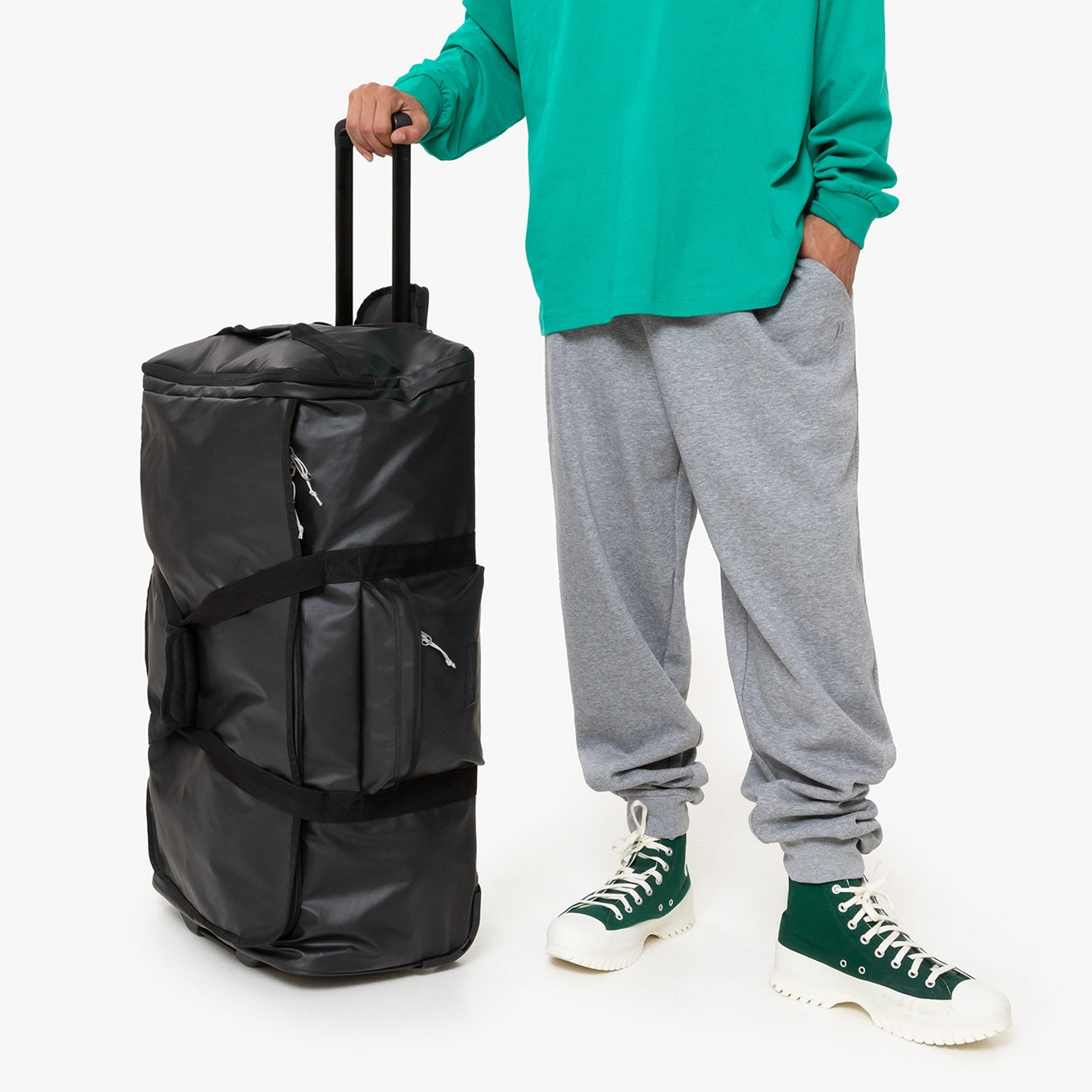 Eastpak Tarp Duffl'R Wheel tarp black