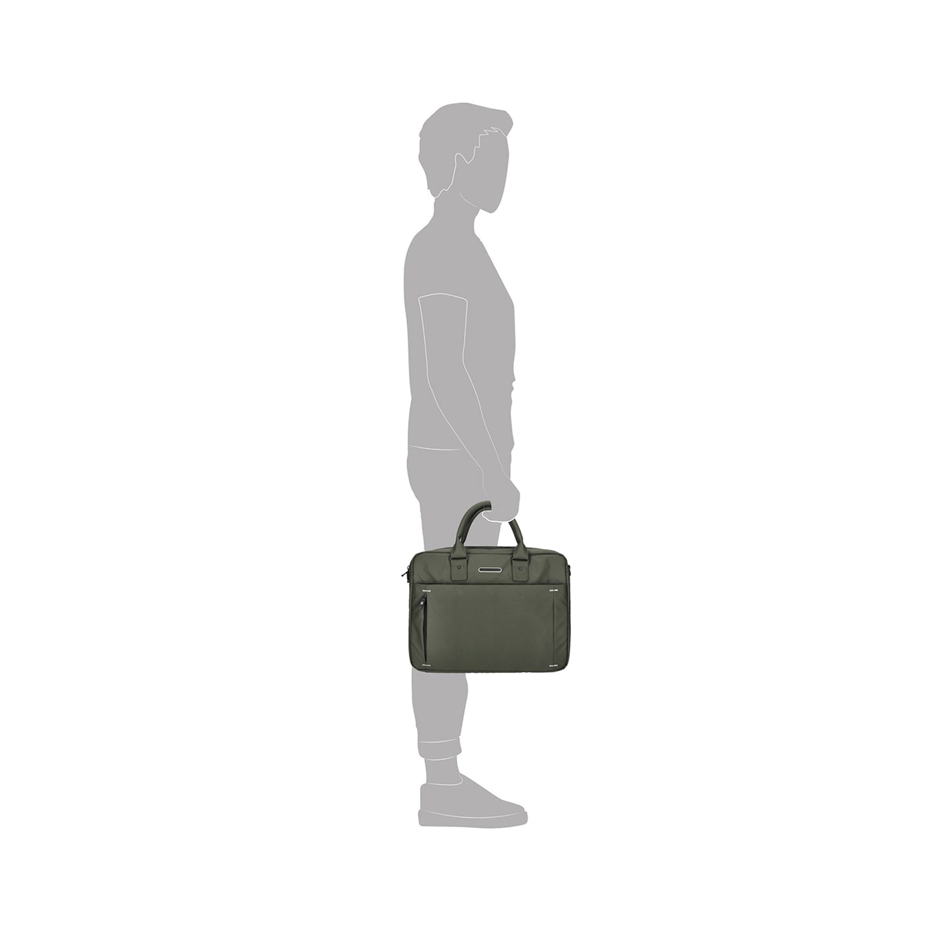 Enrico Benetti Northern Laptop Bag 15" olive