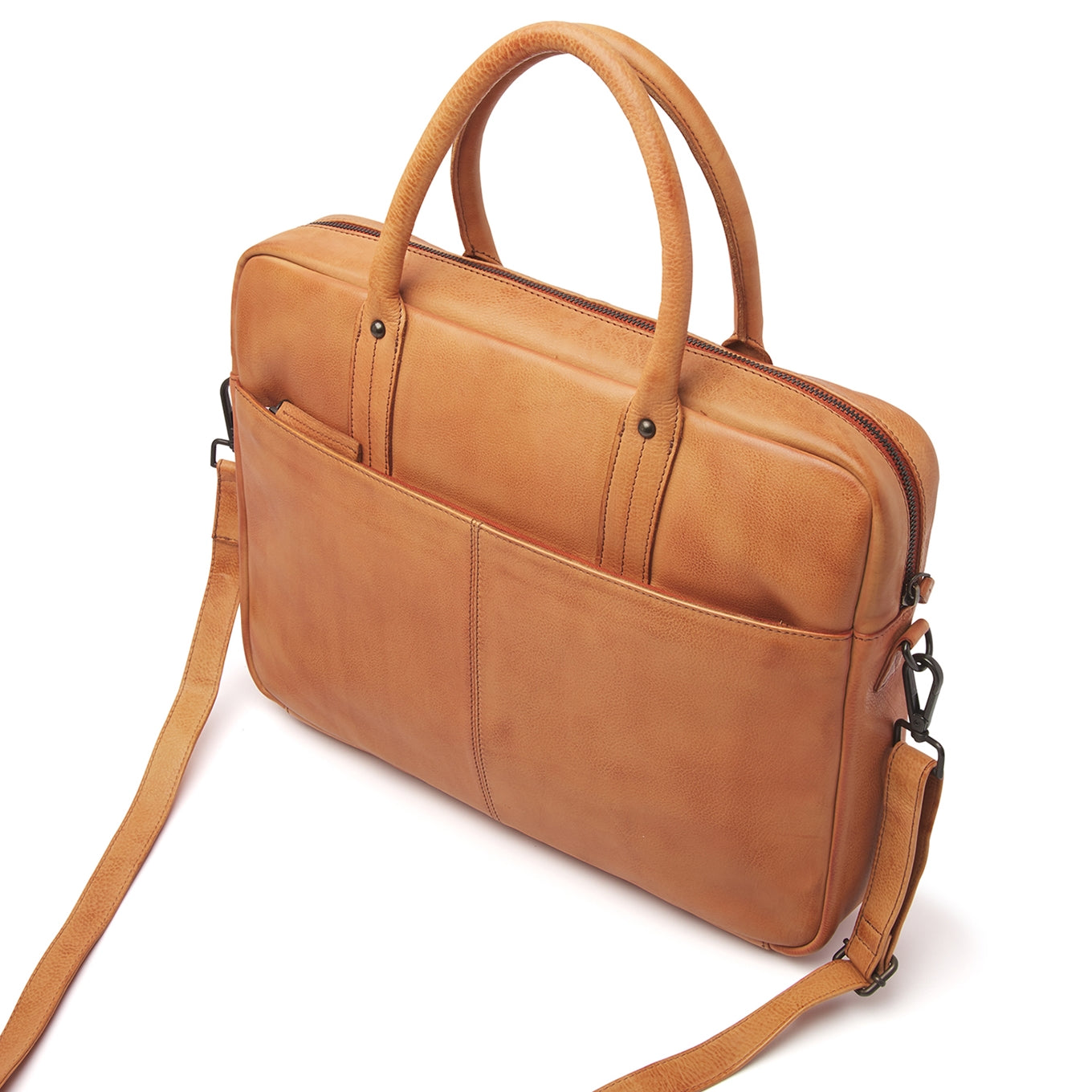 dR Amsterdam Ascend Workbag cognac