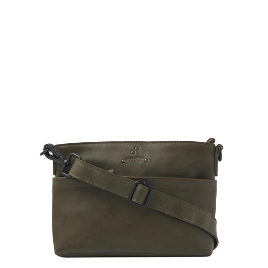 dR Amsterdam Tampa Schoudertas V olive