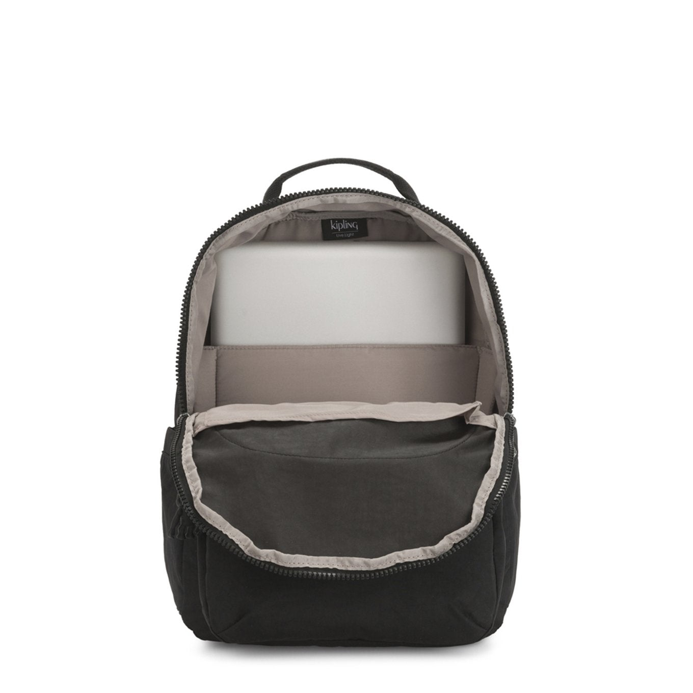 Kipling Seoul Rugzak black noir