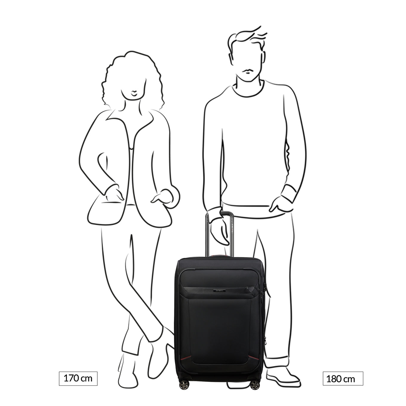 Samsonite Pro-DLX 6 TRVL Spinner 67 Exp black