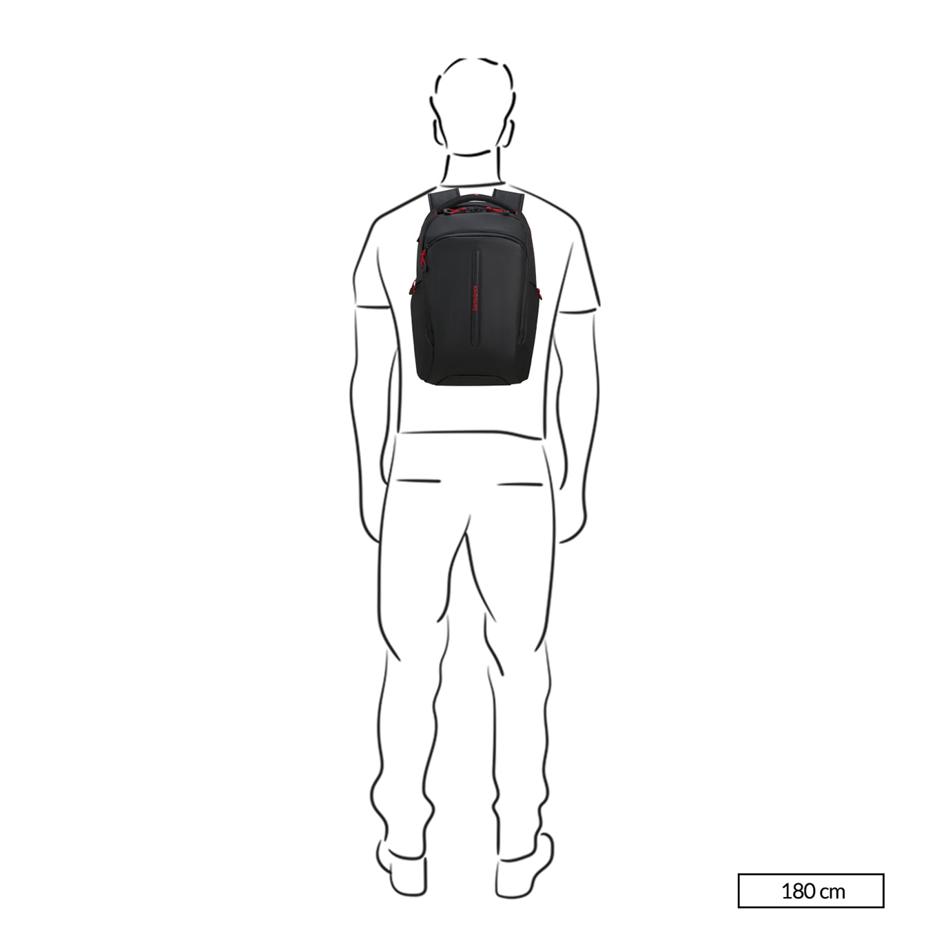Samsonite Ecodiver Laptop Rucksack XS blauer Nachtrucksack