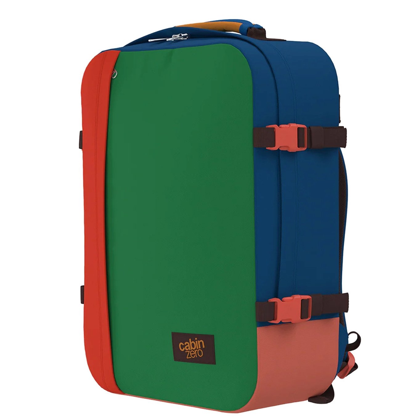 CabinZero Classic 44L Ultra Light Cabin Bag Wochenendtasche mit tropischen Blöcken