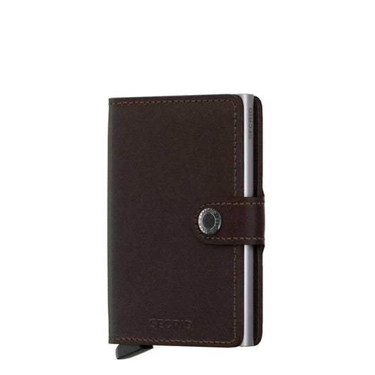 Secrid Miniwallet Wallet braun dunkel Damenbrieftasche