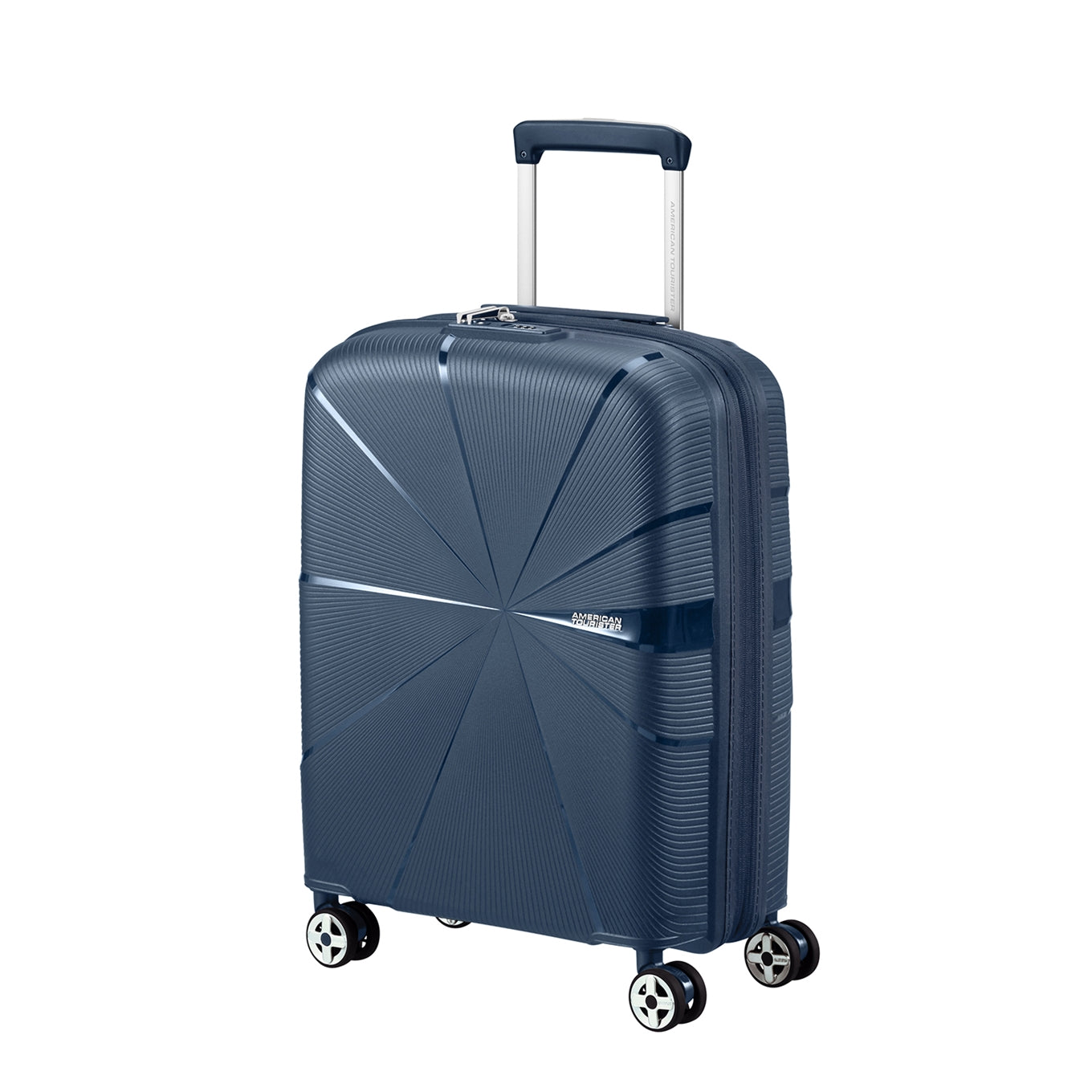 American Tourister Starvibe Spinner 55 EXP marineblauer Hartschalenkoffer