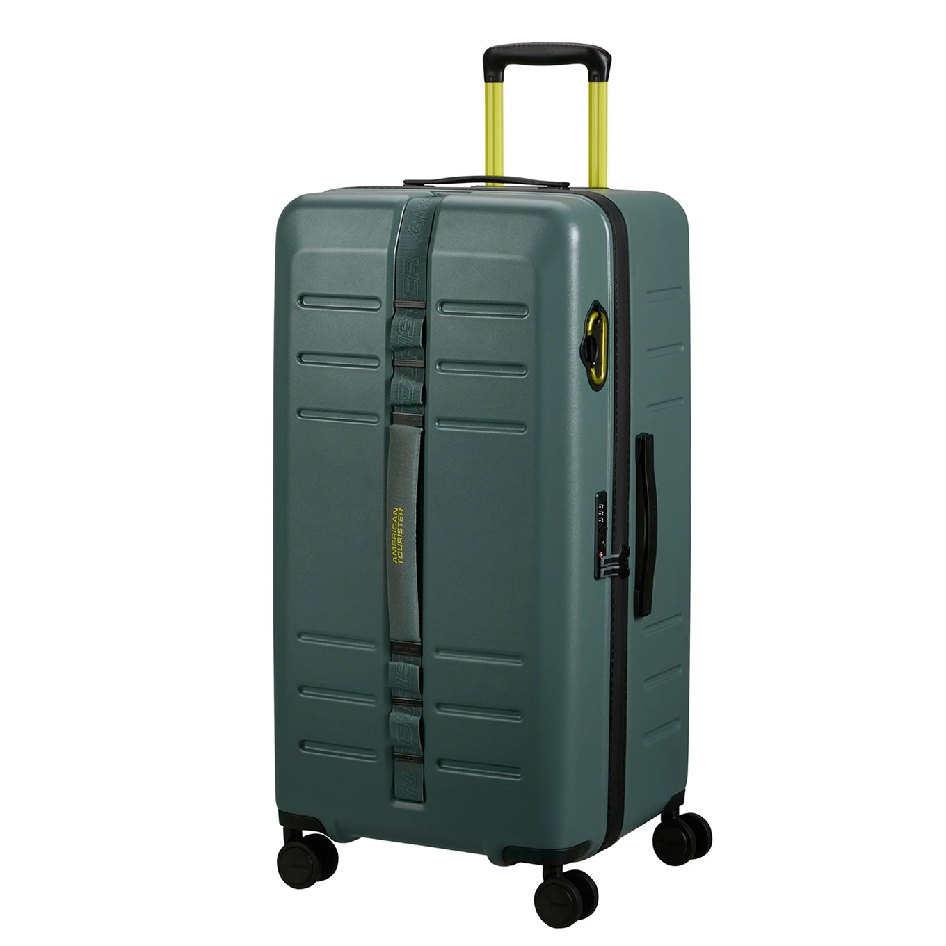 American Tourister Trailon Trunk 80/30 TSA dark forest Hard Suitcase