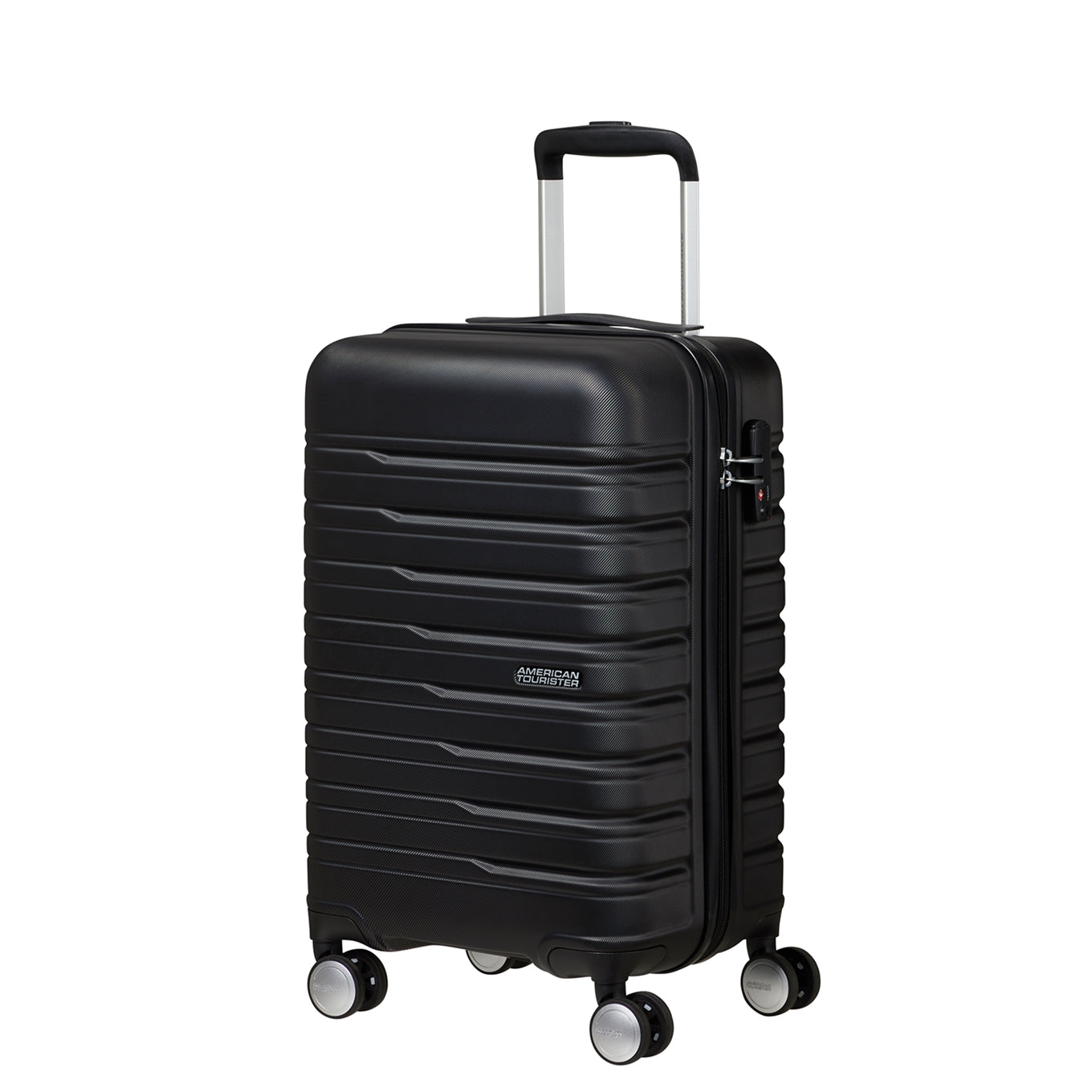 American Tourister Flashline Spin. 55/20 Cabin Trolley shadow black