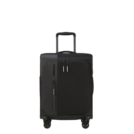 Samsonite BIZ2GO TRVL Spinner 55 DF Erweiterbares schwarzes Softcase