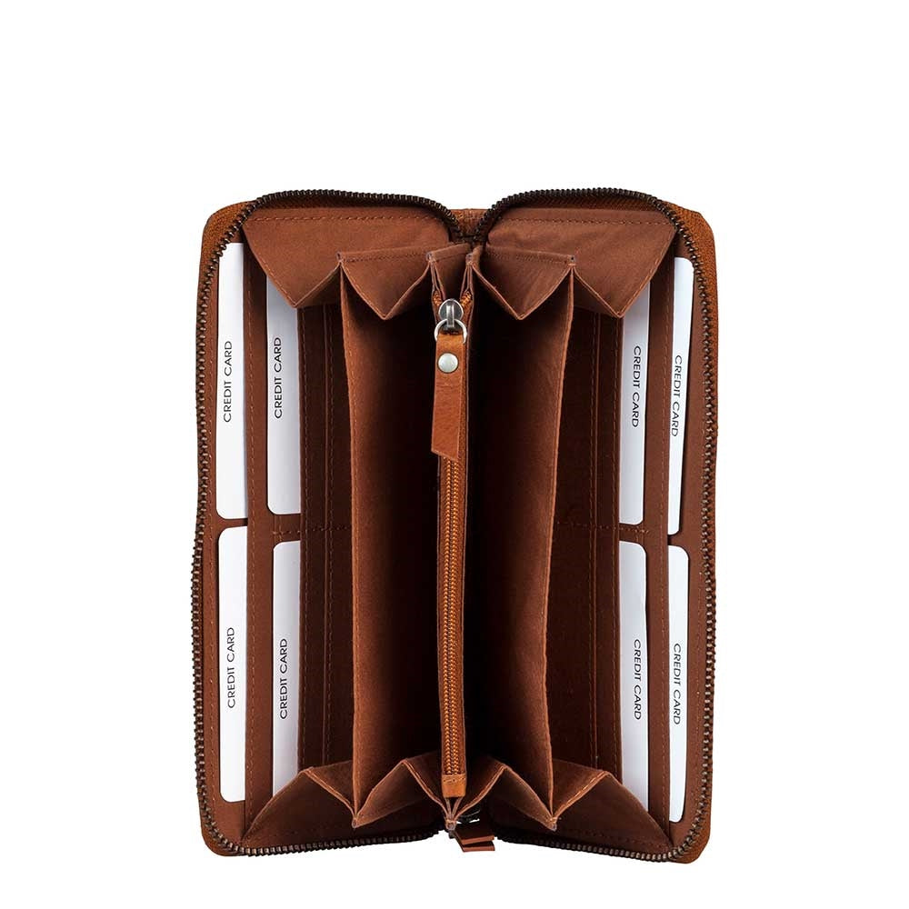 Burkely Antique Avery Wallet L cognac Women's wallet