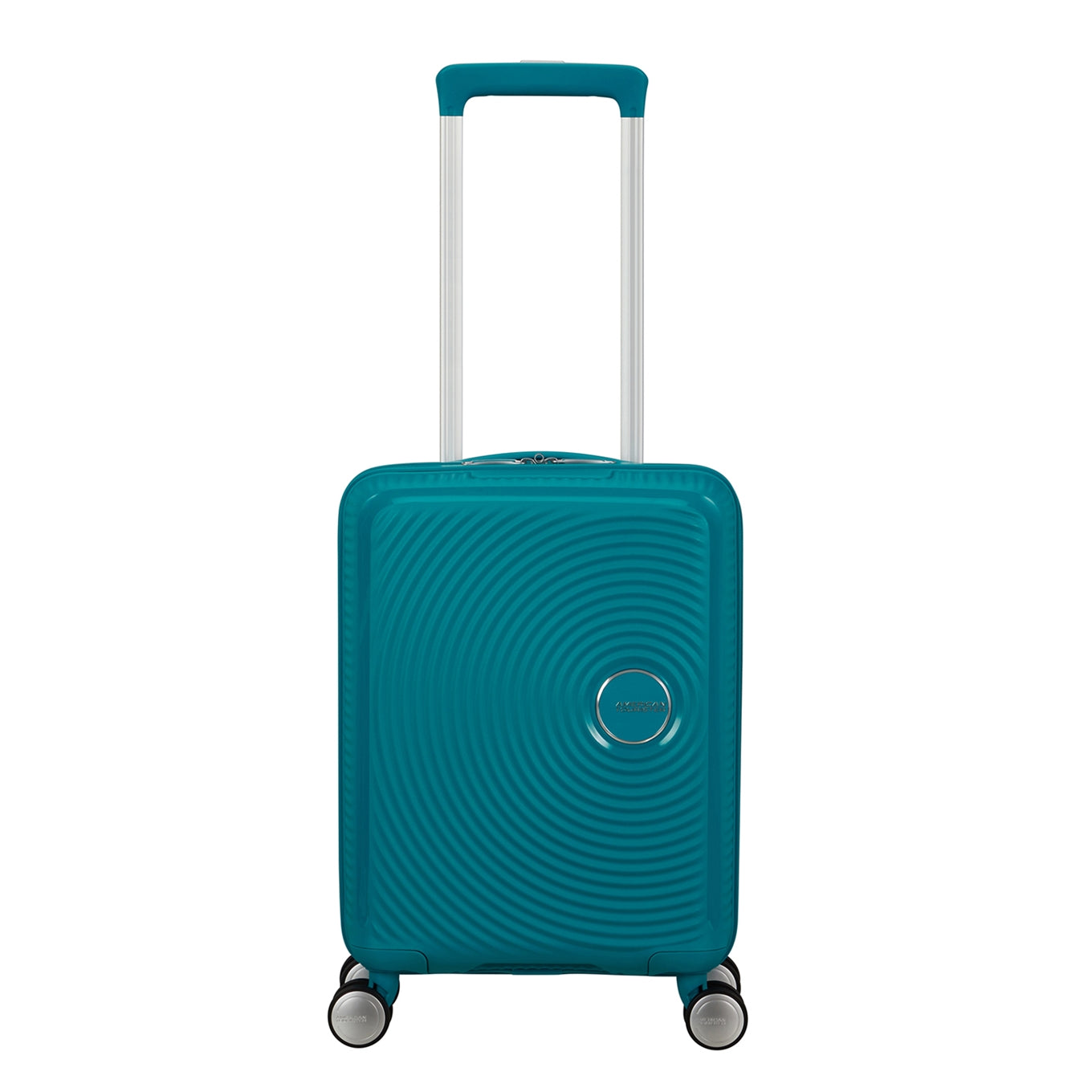 American Tourister Soundbox Mini Spinner 47 deep teal Hard Case