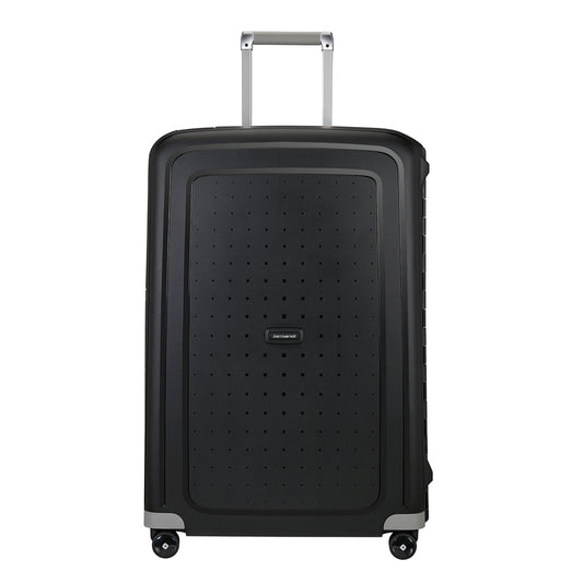 Samsonite S'Cure Spinner 75 schwarzer Hartschalenkoffer