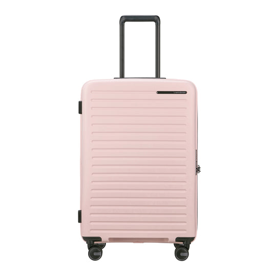 Samsonite Restackd Spinner 68 EXP rosa Hartschalenkoffer