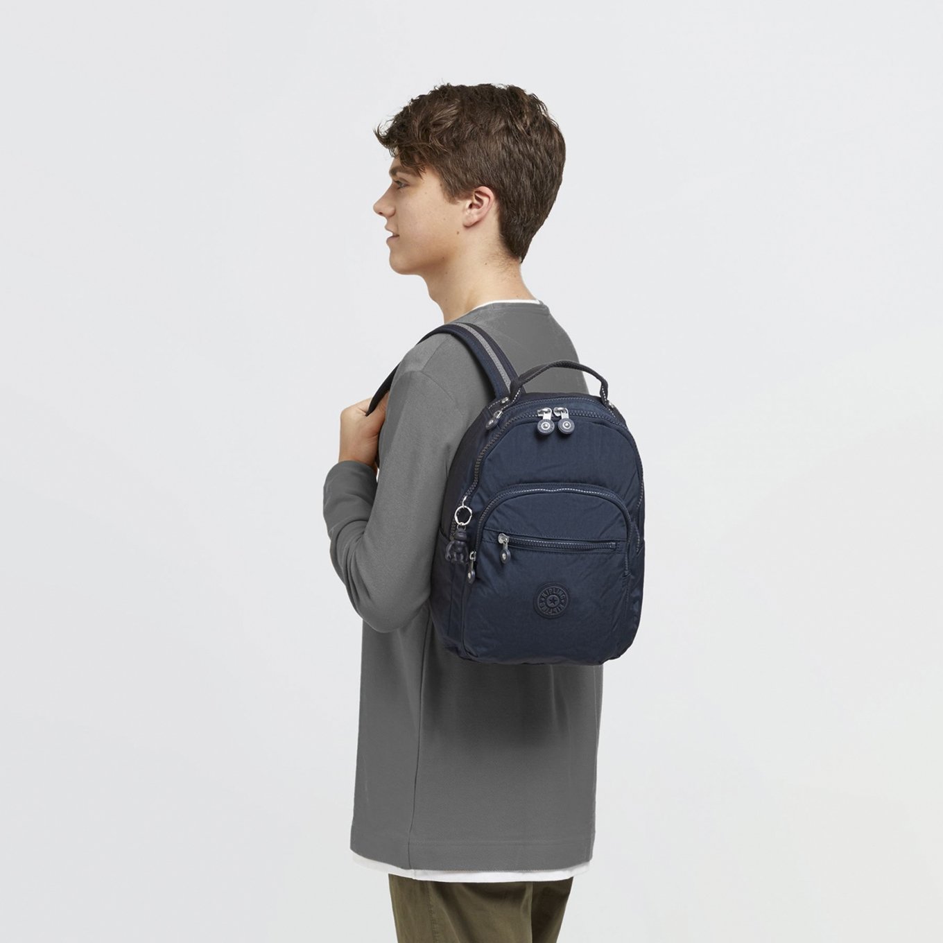 Kipling Seoul S Rucksack blau blau 2