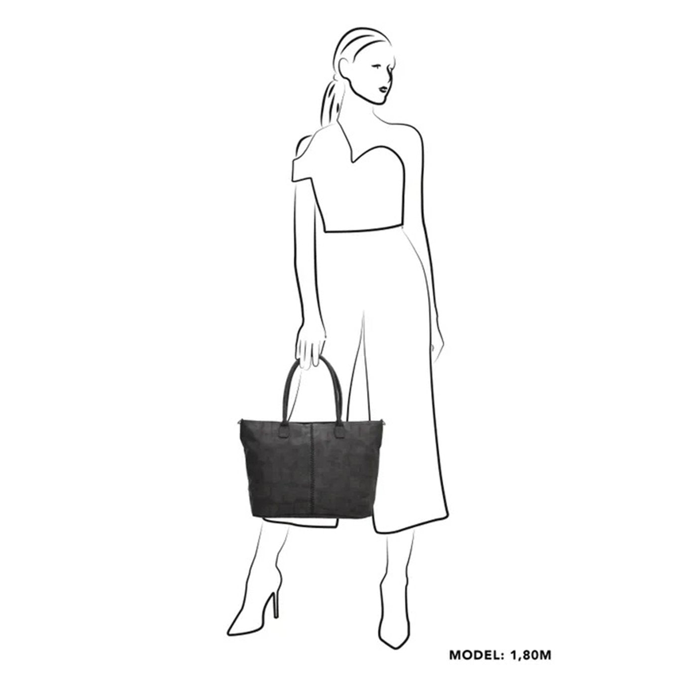 Zebra Trends Mirjam Shopper olive green