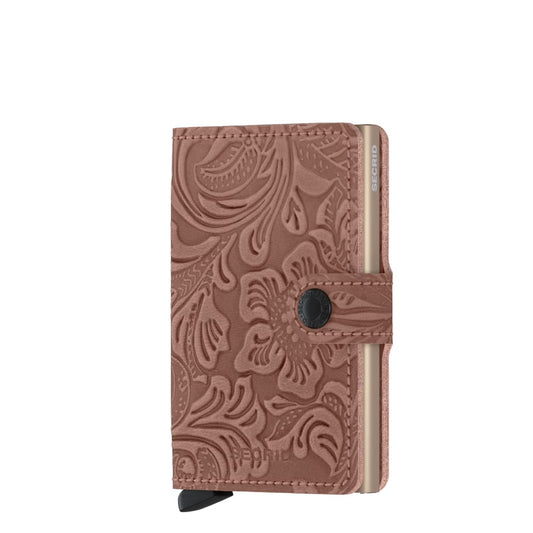 Secrid Miniwallet Wallet Ornament rosa Damenbrieftasche