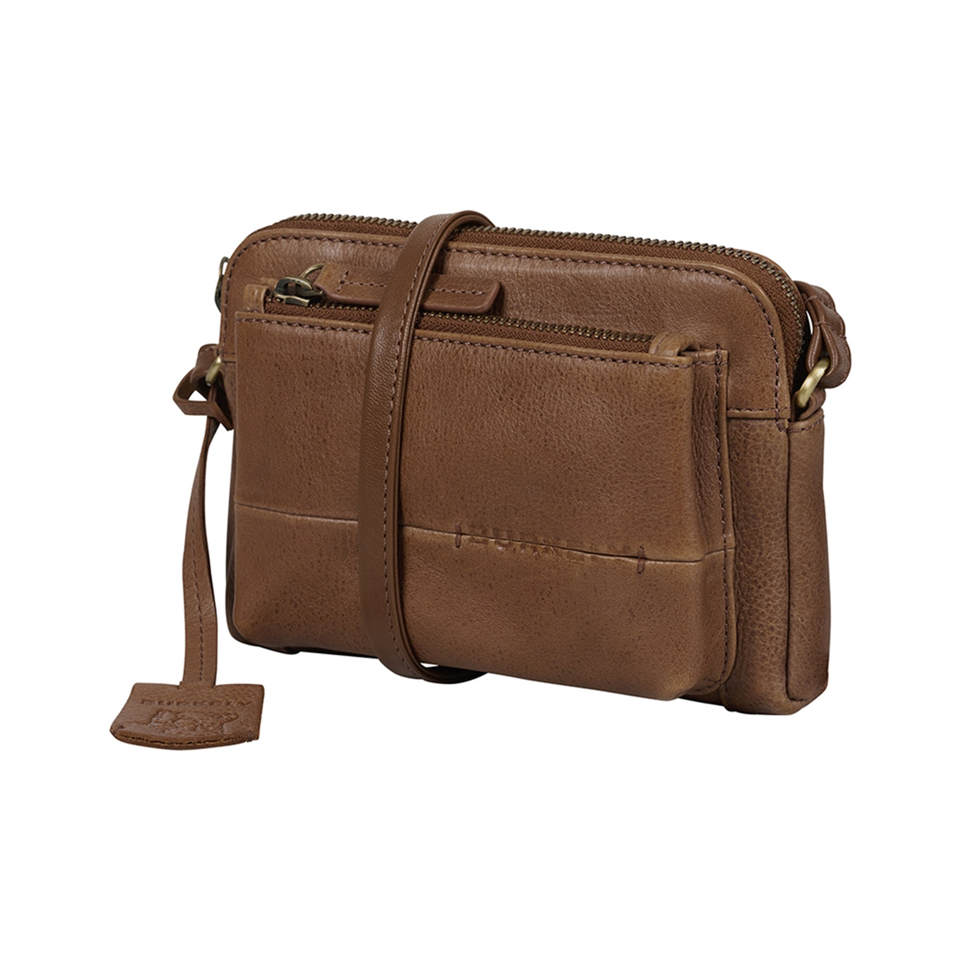 Burkely Natural Norah Minibag Cognac Damentasche