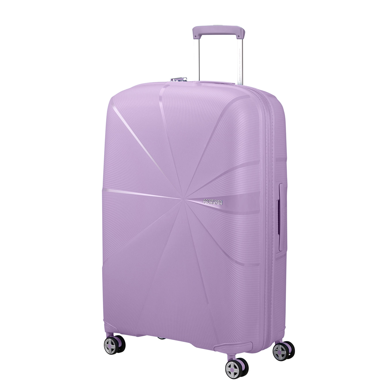 American Tourister Starvibe Spinner 77 EXP digitales Lavendel-Hartschalenetui