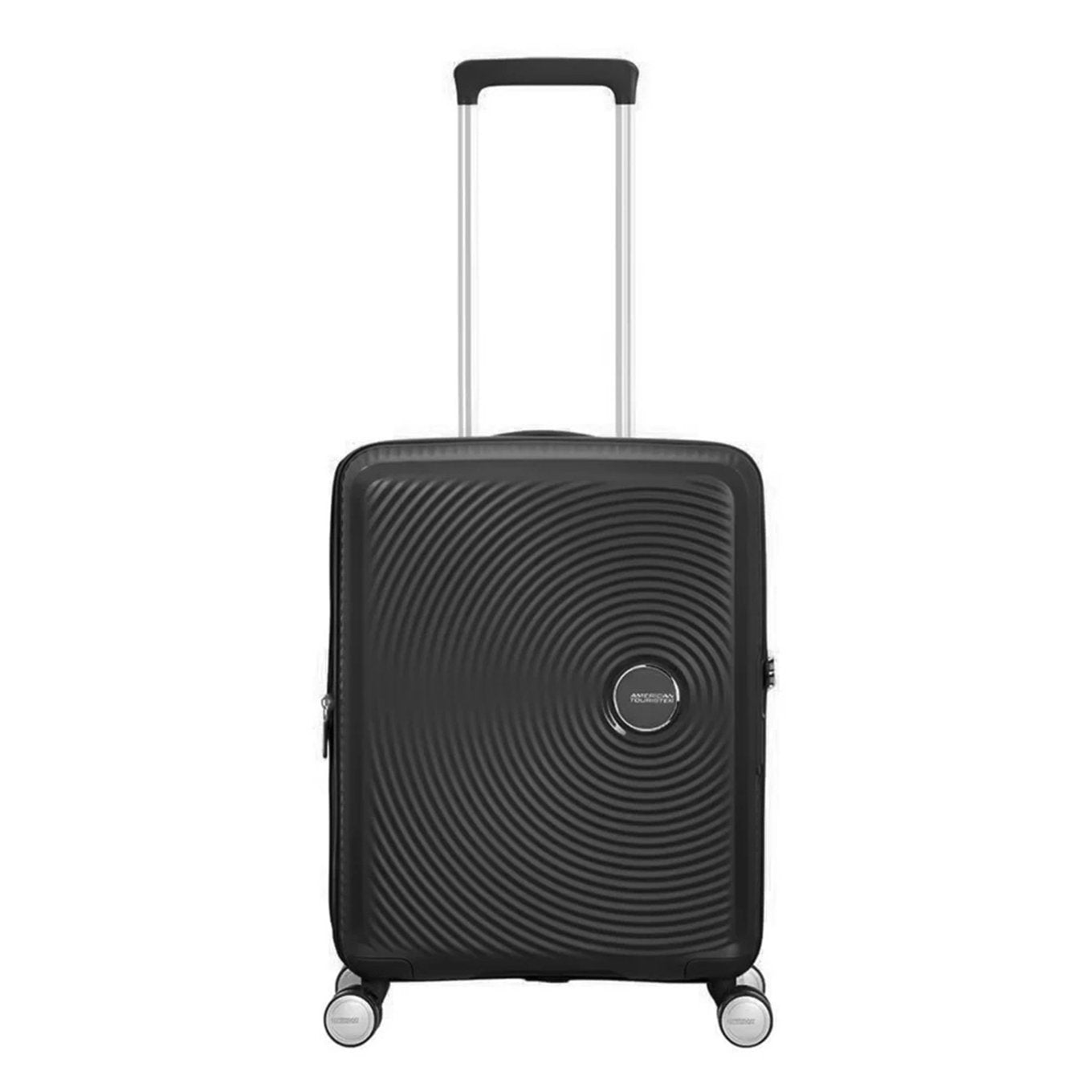 American Tourister Soundbox Spinner 55 Expandable bass black Hard case
