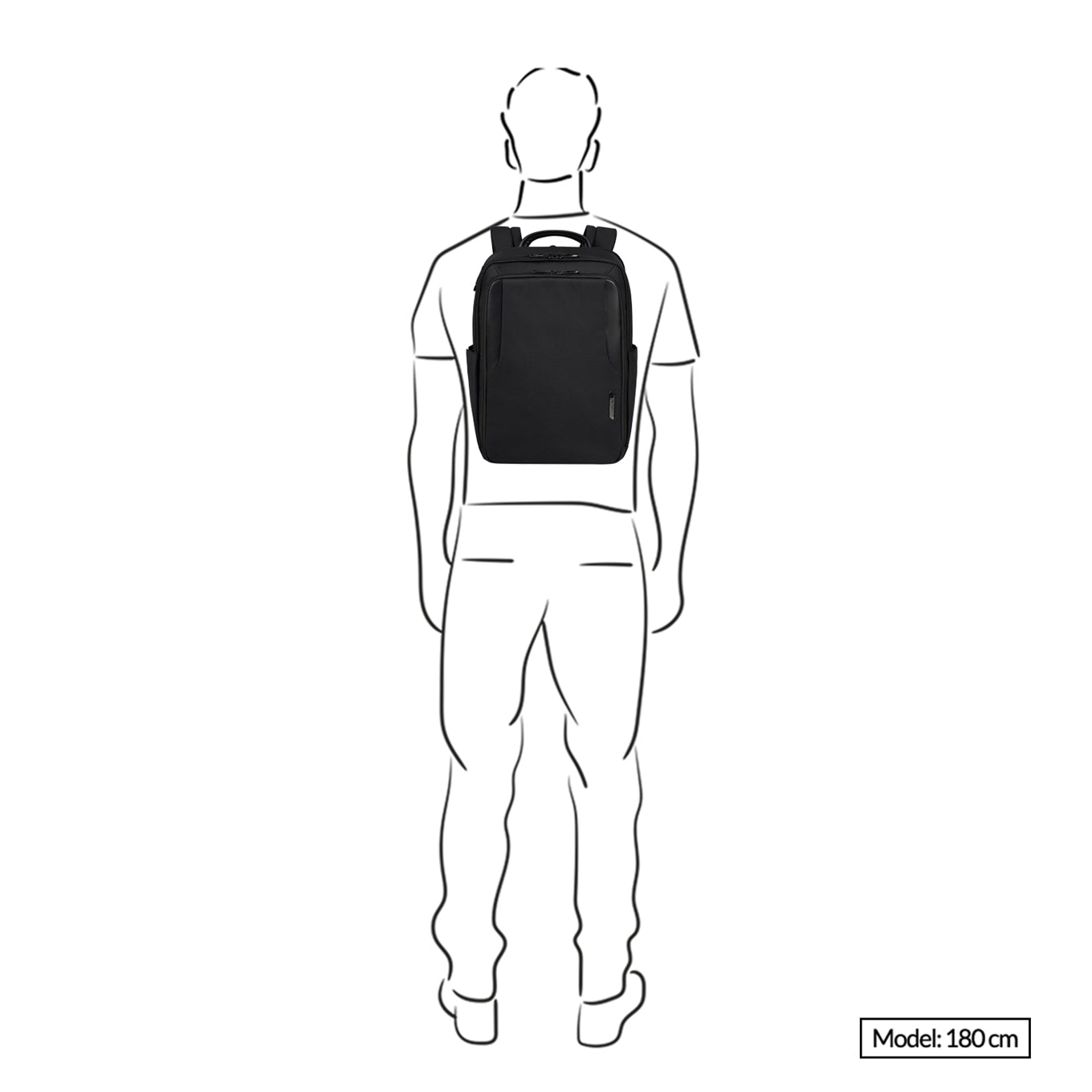 Samsonite XBR 2.0 Backpack 14.1" black backpack