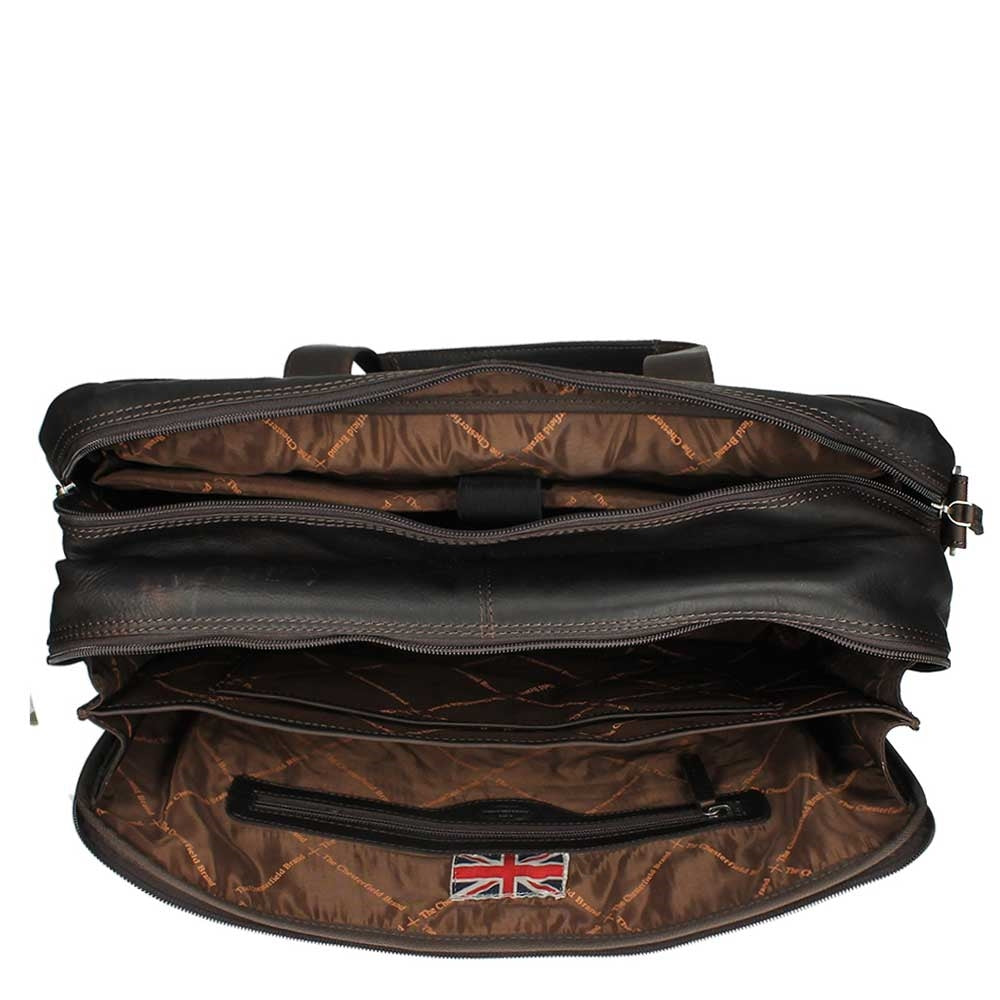 The Chesterfield Brand Ryan Laptopbag Large brown