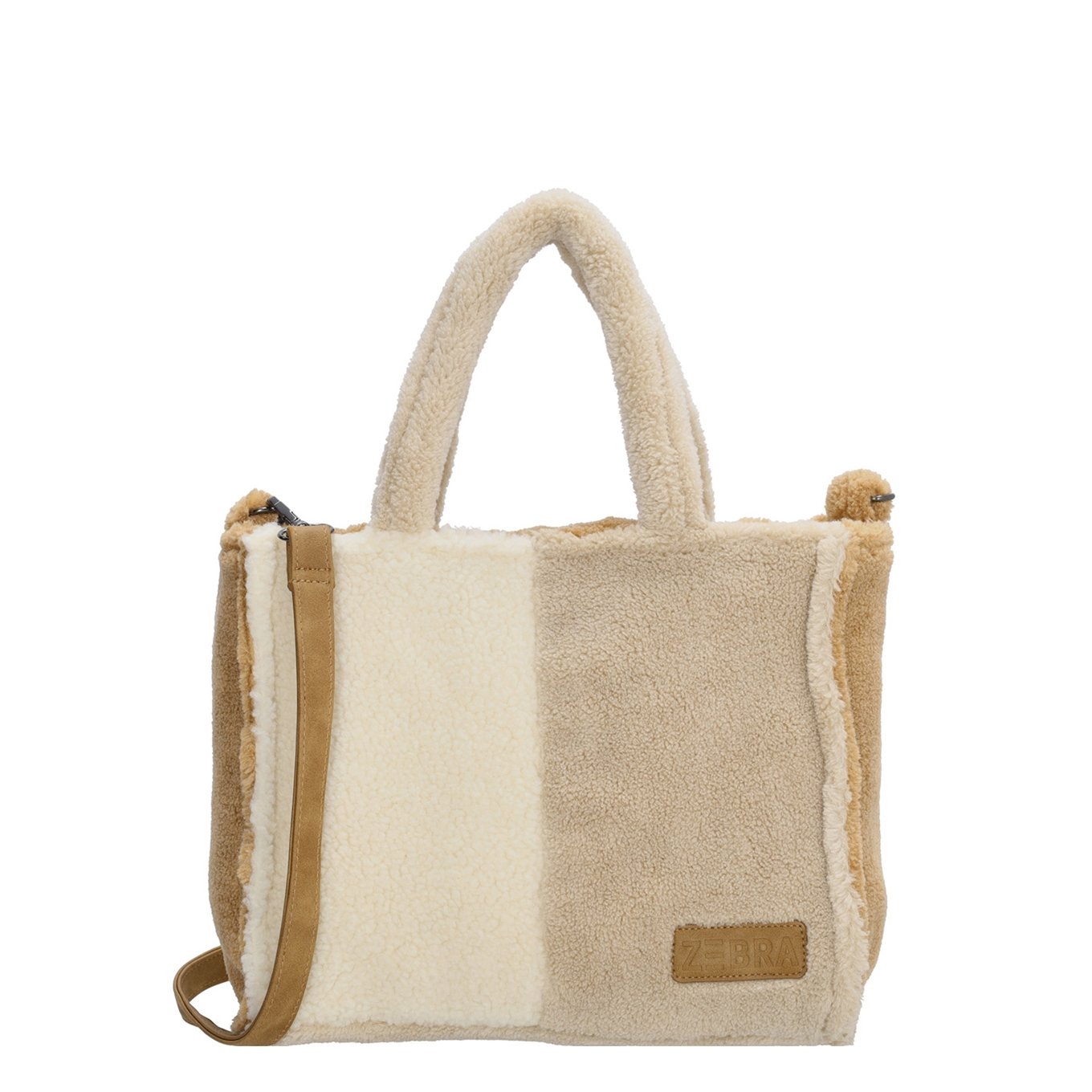 Zebra Trends Teddy Denise Handtas M creme