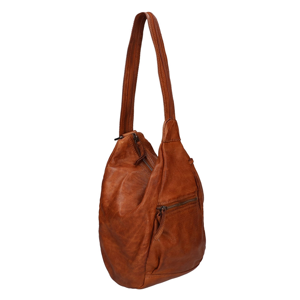 Bear Design Cow Lavato Hannie Rugzak cognac