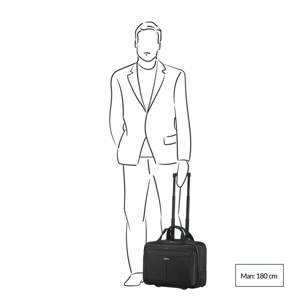 Samsonite GuardIT 2.0 Rolling Tote 17.3'' black Pilot suitcase