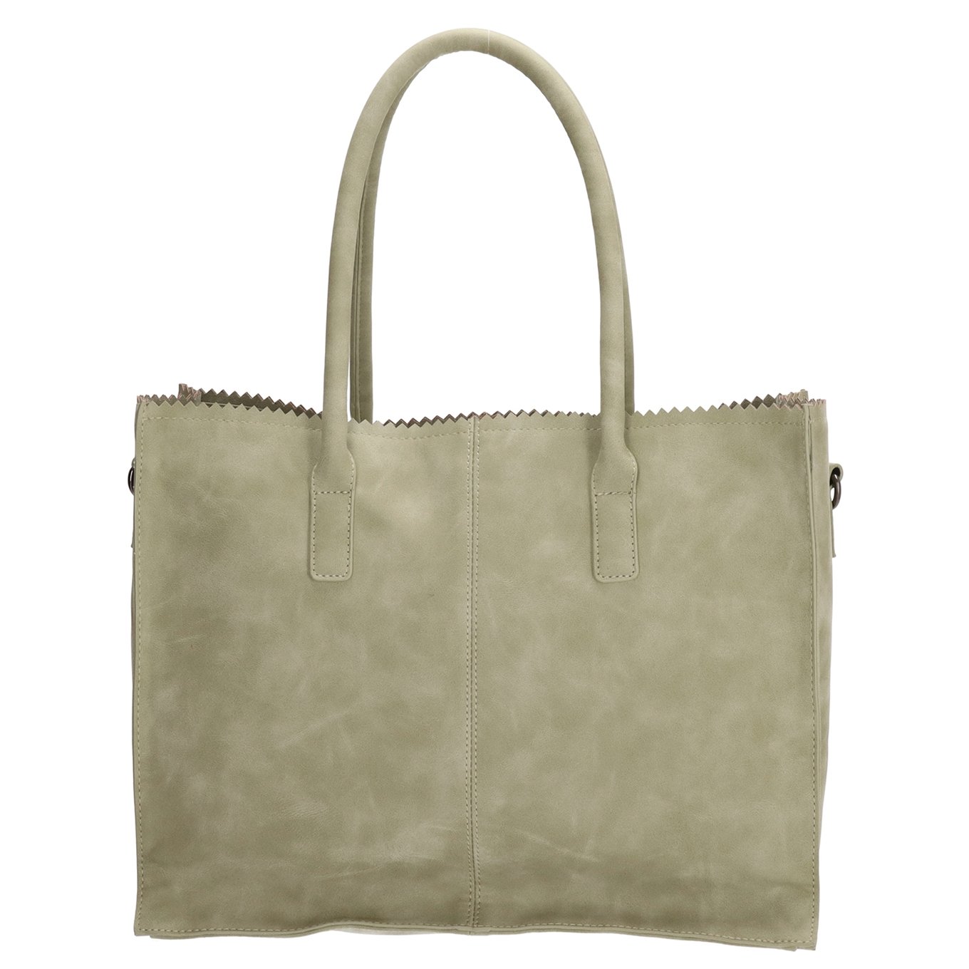 Zebra Trends Natural Bag Lisa Shopper groen