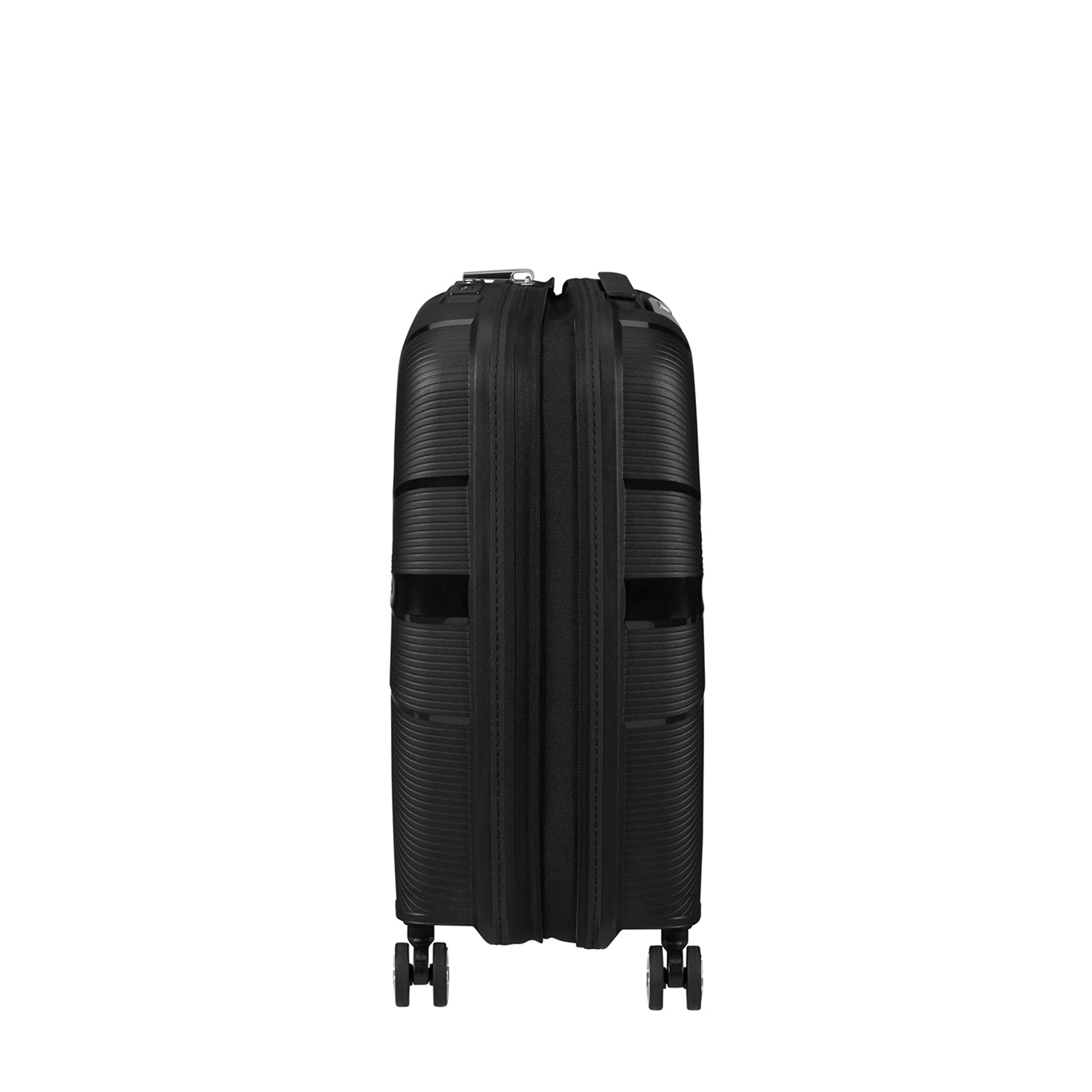 American Tourister Starvibe Spinner 55 EXP schwarzer Hartschalenkoffer