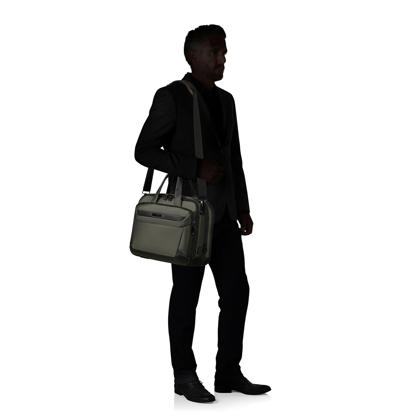 Samsonite Pro-DLX 6 Bailhandle 15.6'' EXP green
