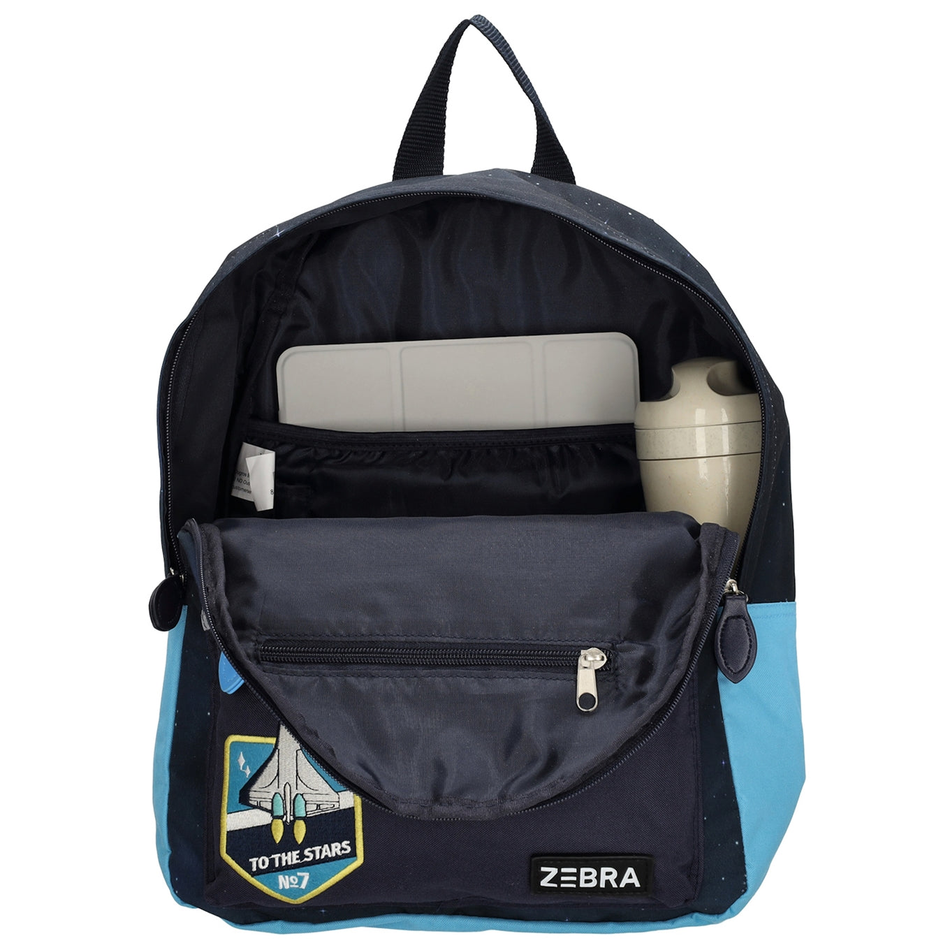 Zebra Trends Kids Backpack blue