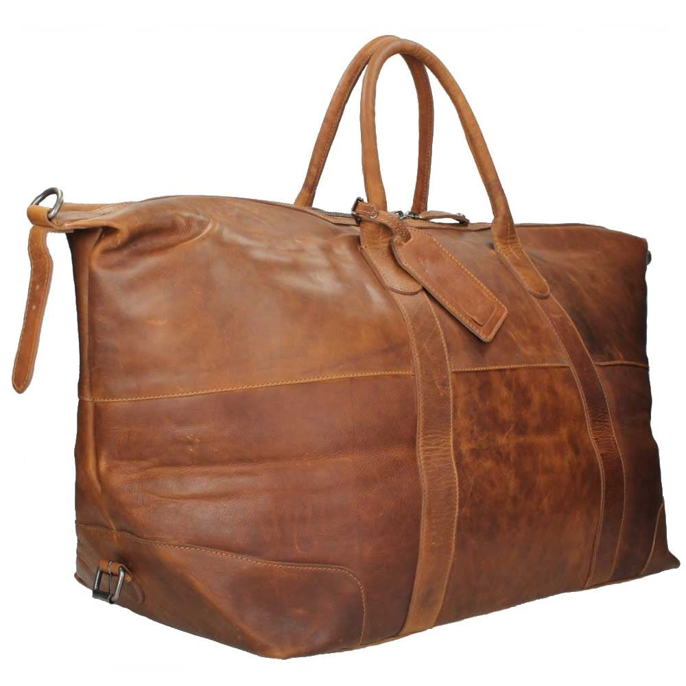 Die Chesterfield Brand Portsmouth Travelbag Cognac Wochenendtasche