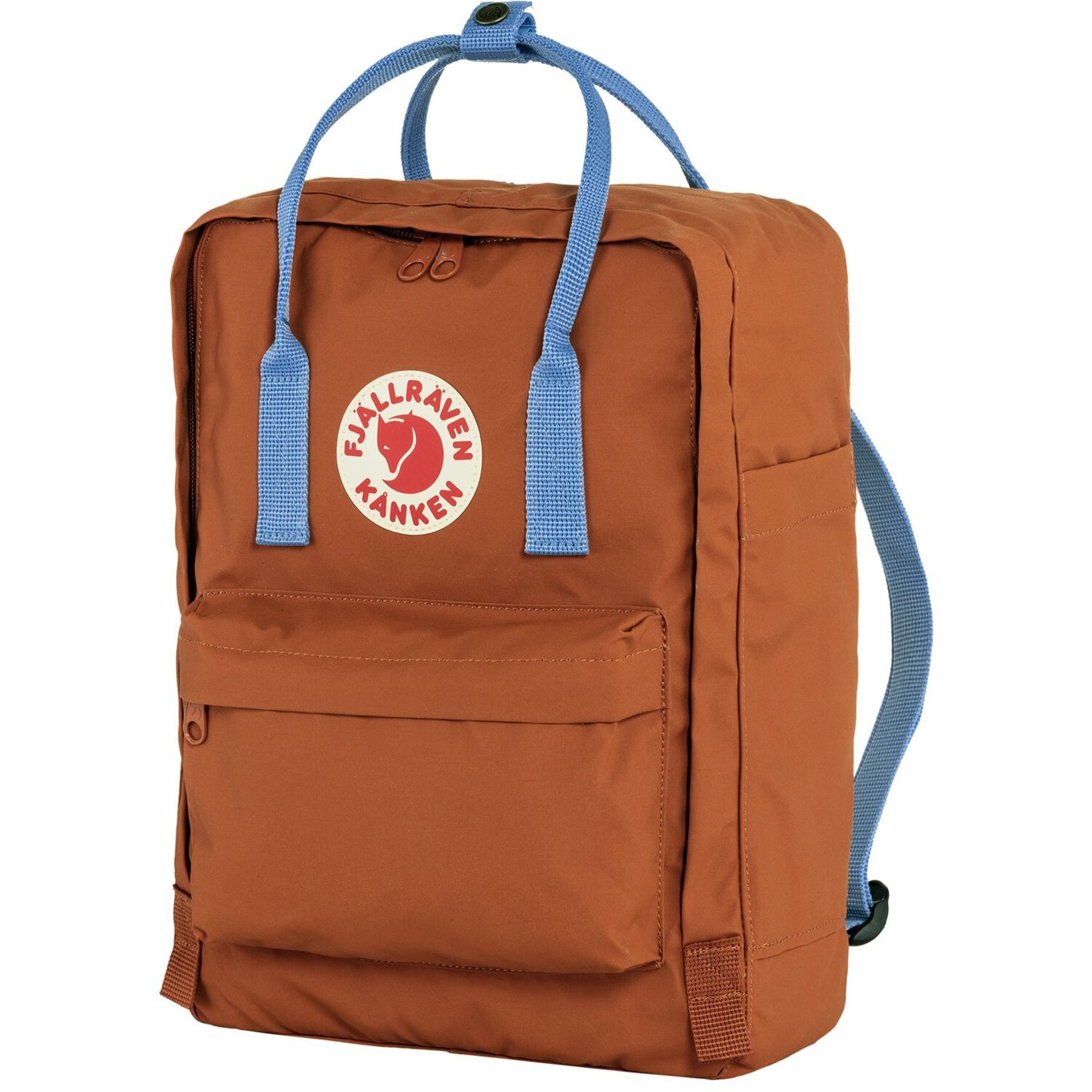 Fjallraven Kanken teracotta brown-ultramarine