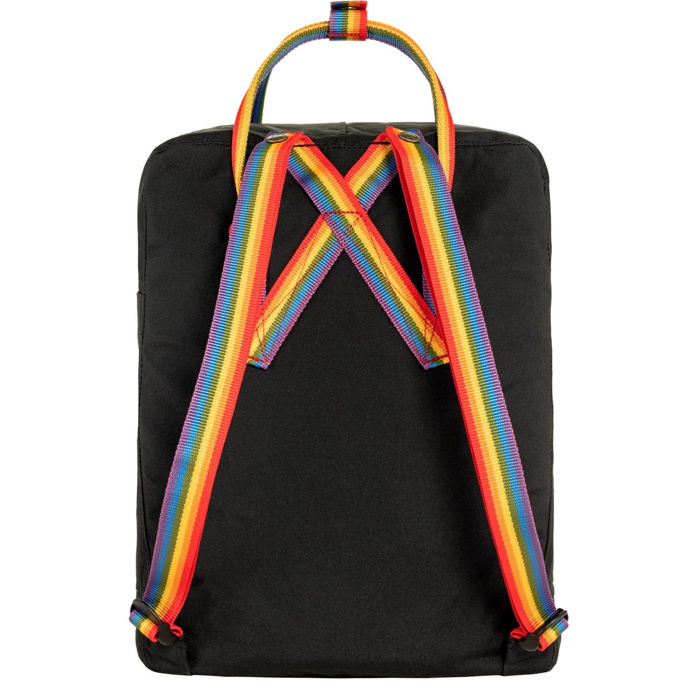 Fjallraven Kanken Rainbow black-rainbow pattern