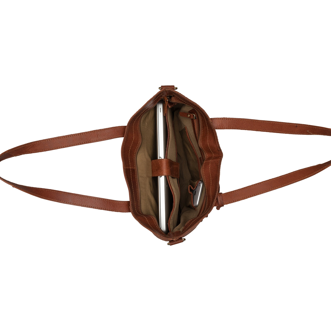 Burkely Vintage Jade Laptopshopper 14" cognac