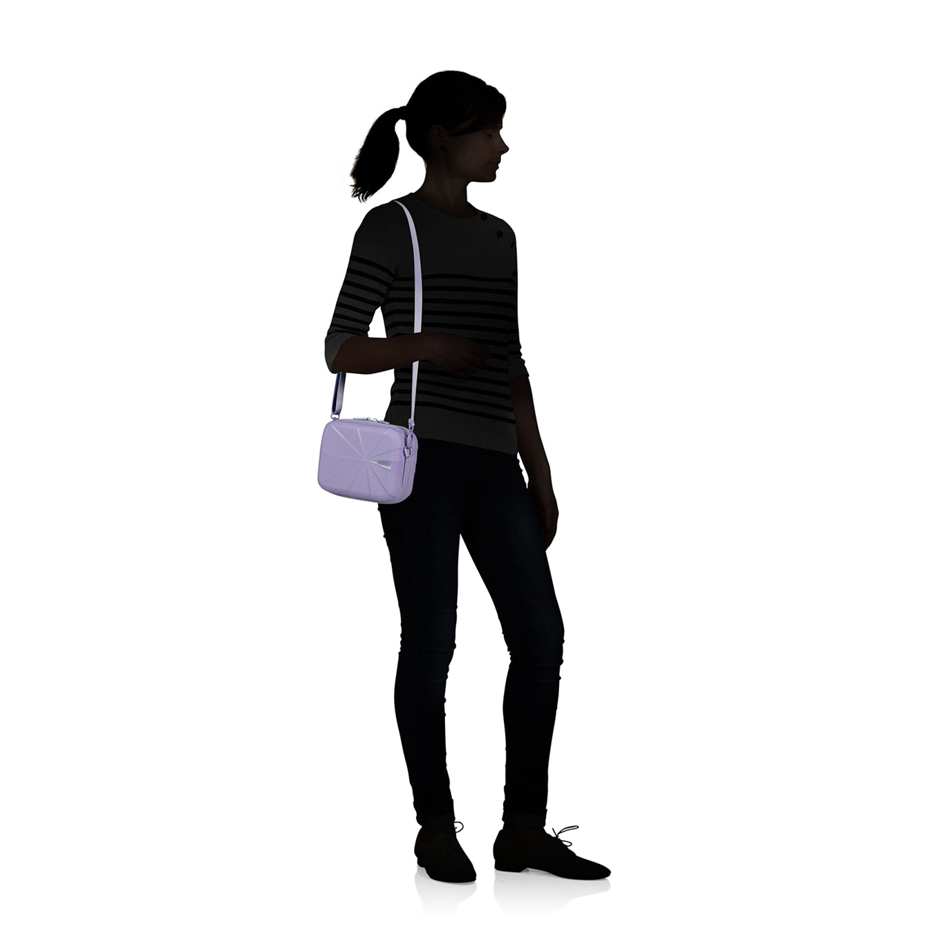 American Tourister Starvibe Cross Over digital lavender