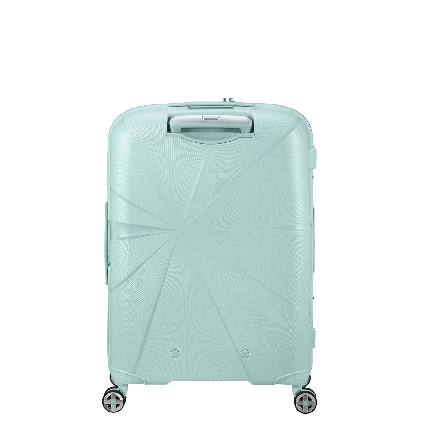 American Tourister Starvibe Spinner 67 EXP mit. Surfblaues Hartschalenetui