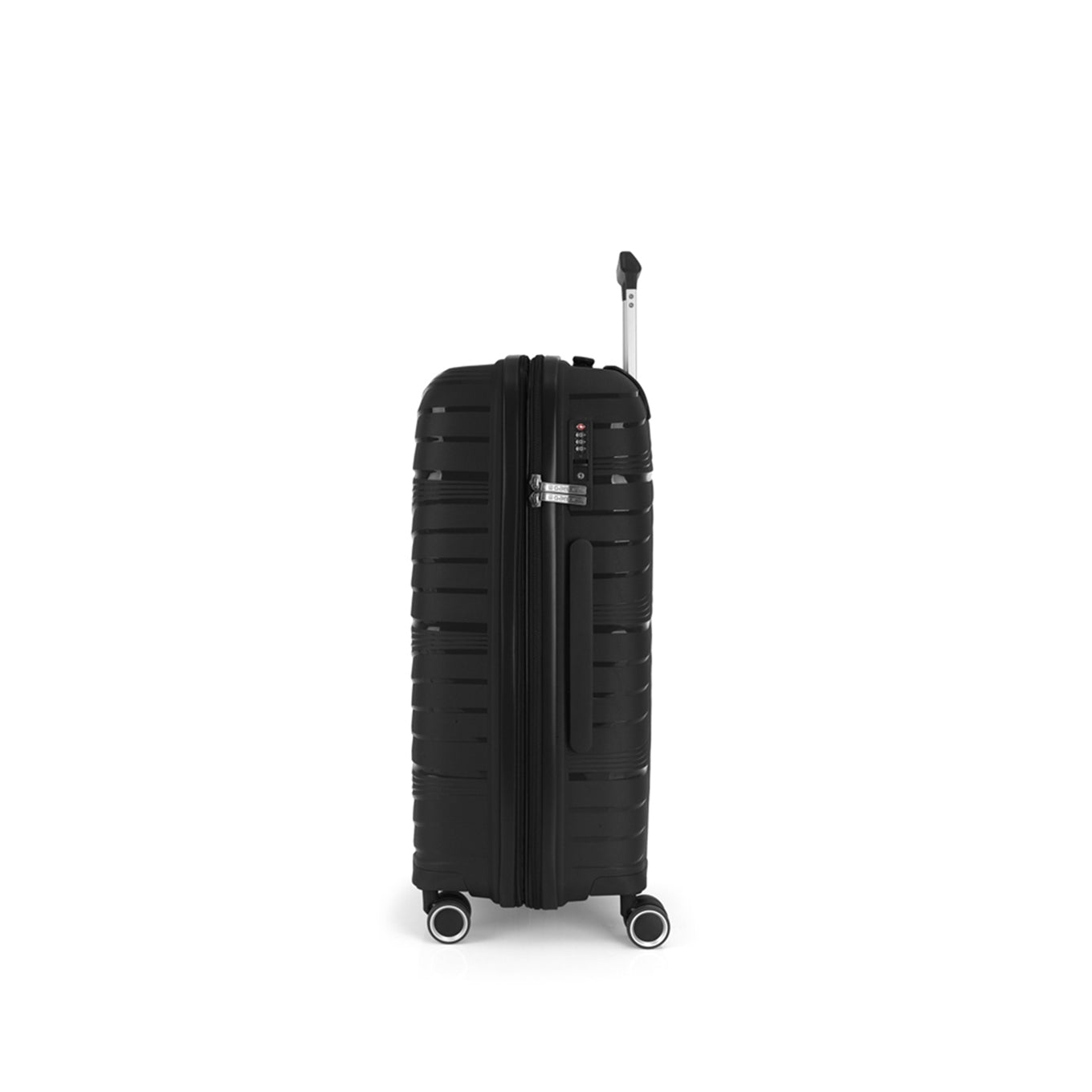 Gabol Kiba Medium Trolley 66 schwarzer Hartschalenkoffer