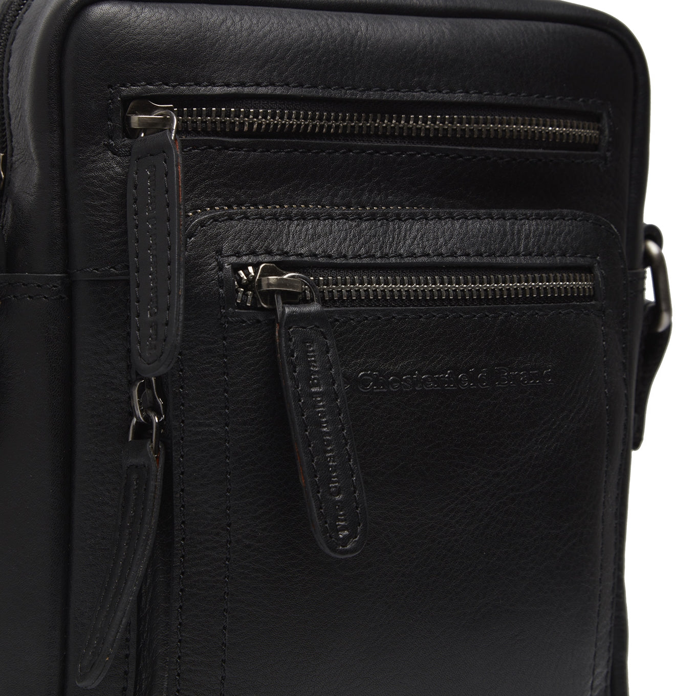 The Chesterfield Brand Ancona Schoudertas zwart