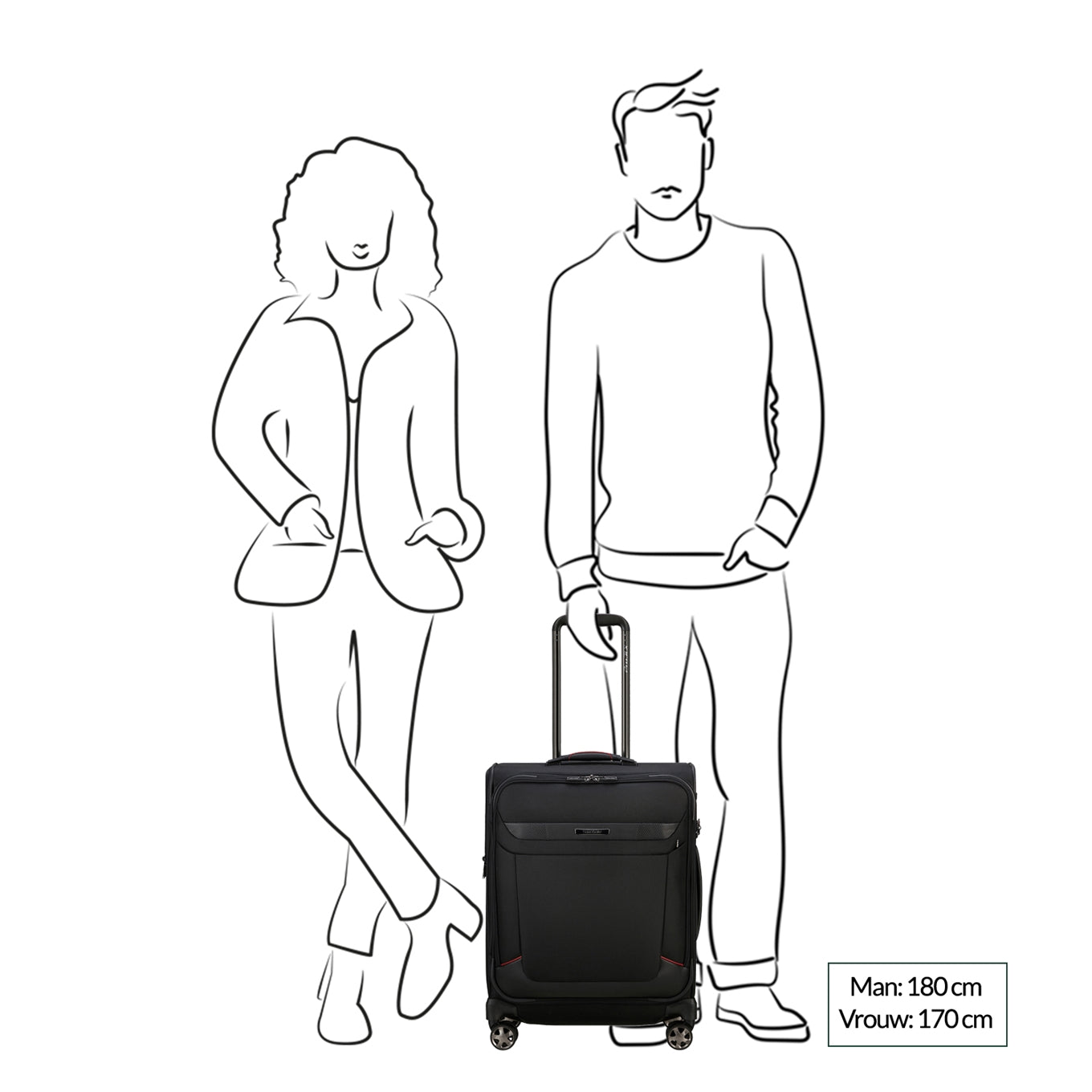 Samsonite Pro-DLX 6 Spinner 55 Strict black