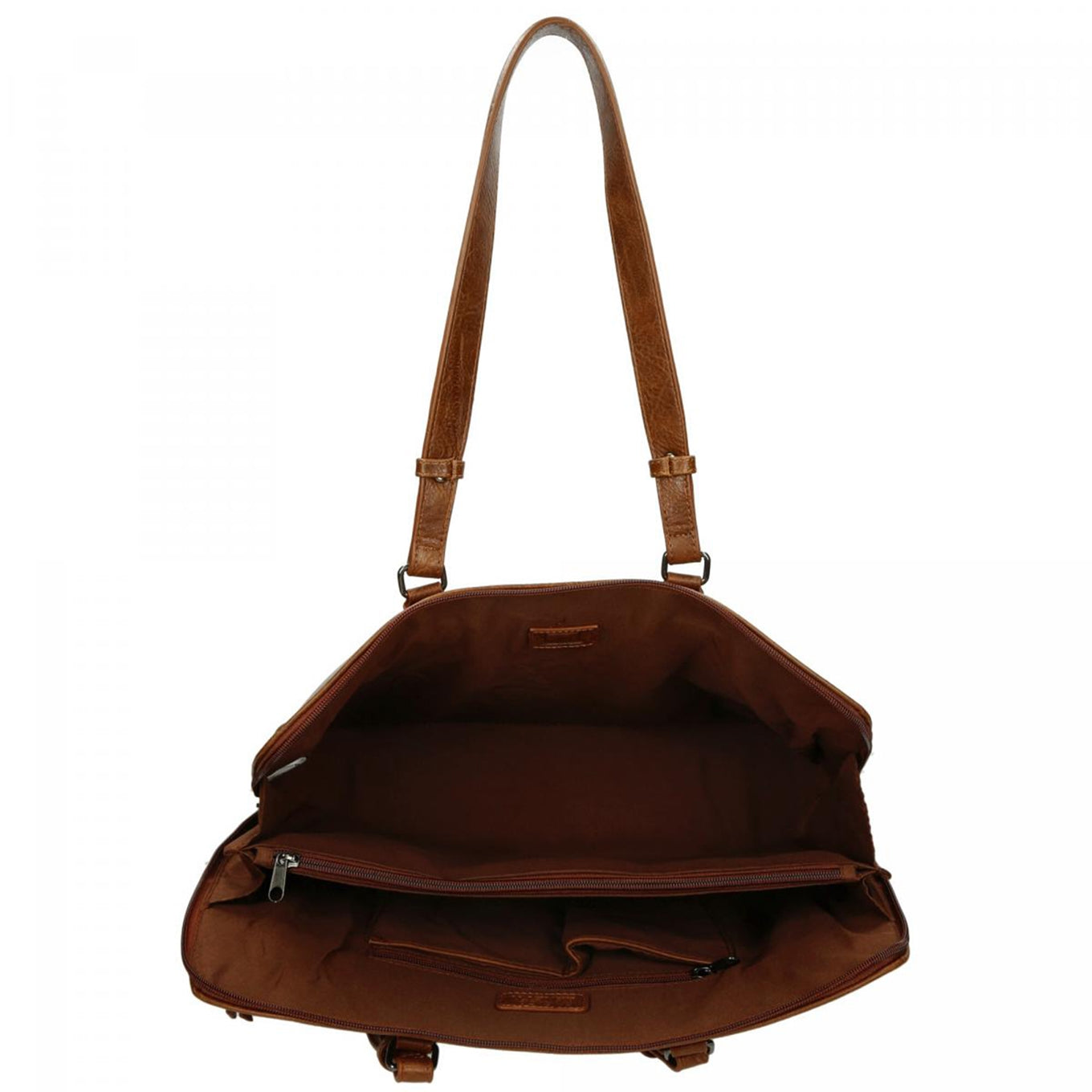 Enrico Benetti Caen Laptop Bag 15" cognac