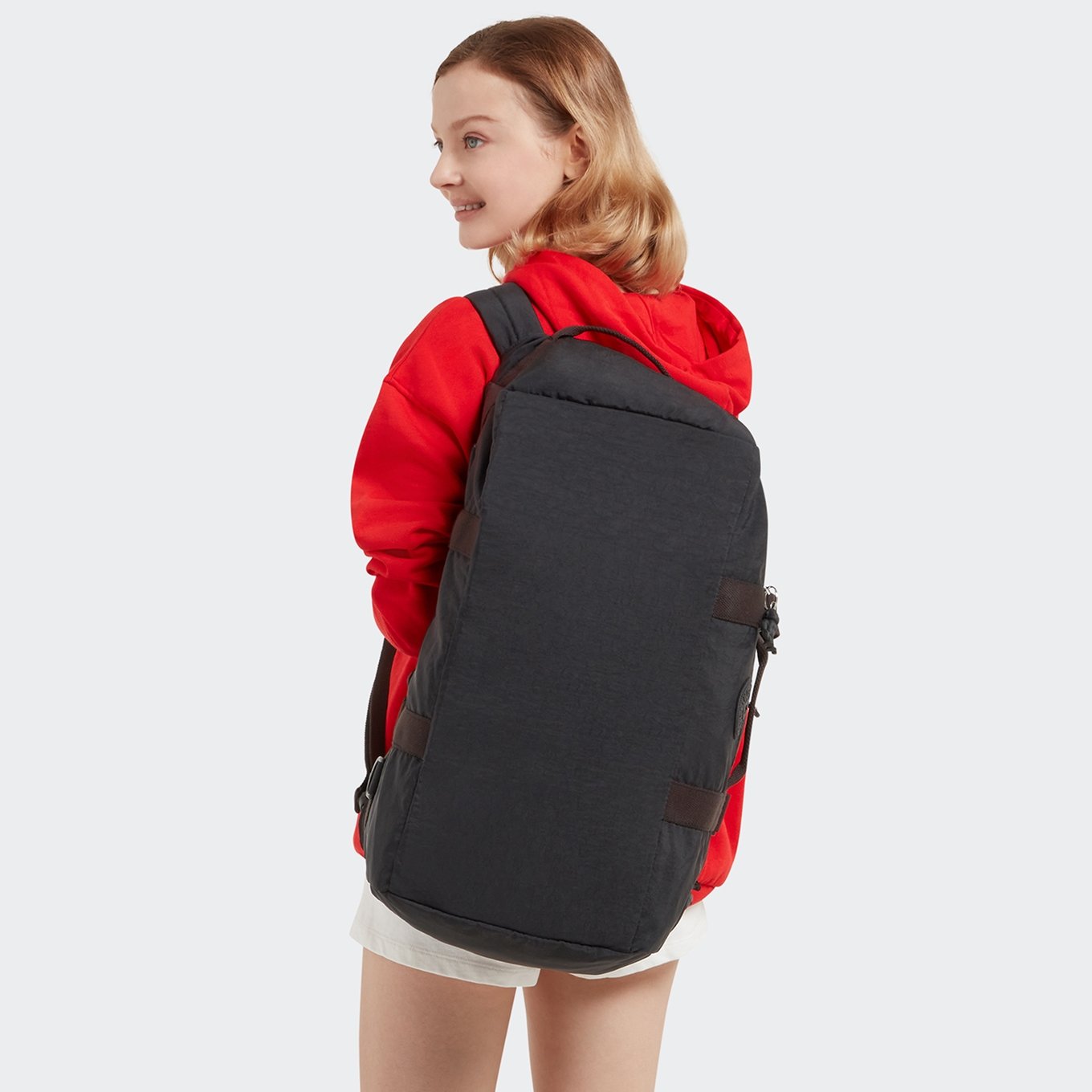 Kipling Jonis S schwarze Noir-Wochenendtasche
