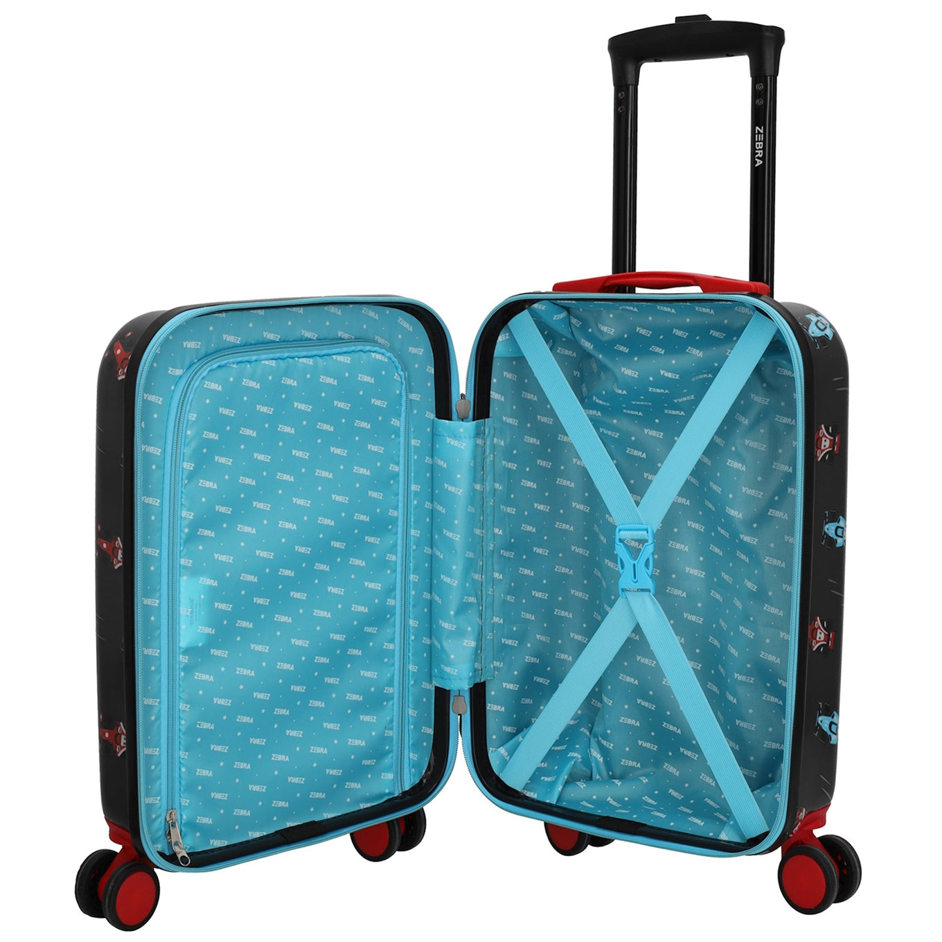 Zebra Trends Travel Kids racecar black