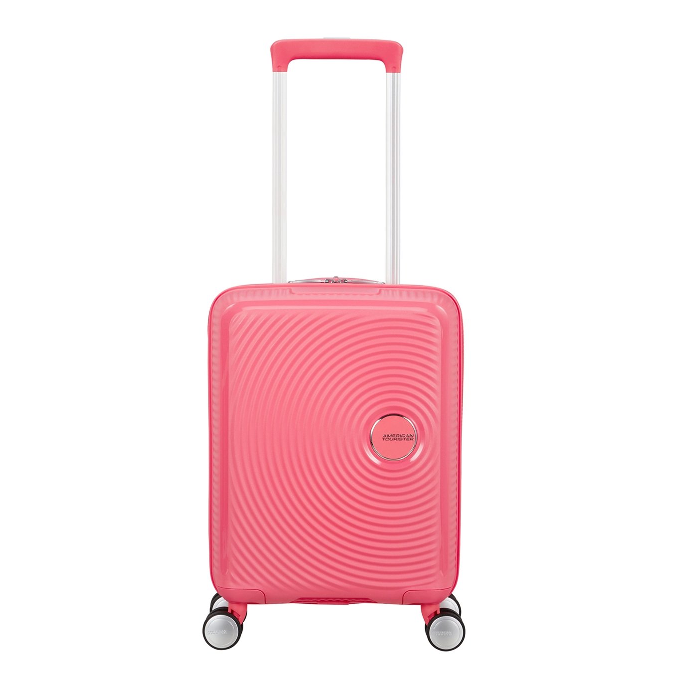 American Tourister Soundbox Mini Spinner 47 Sun Kissed Coral Hartschalenkoffer