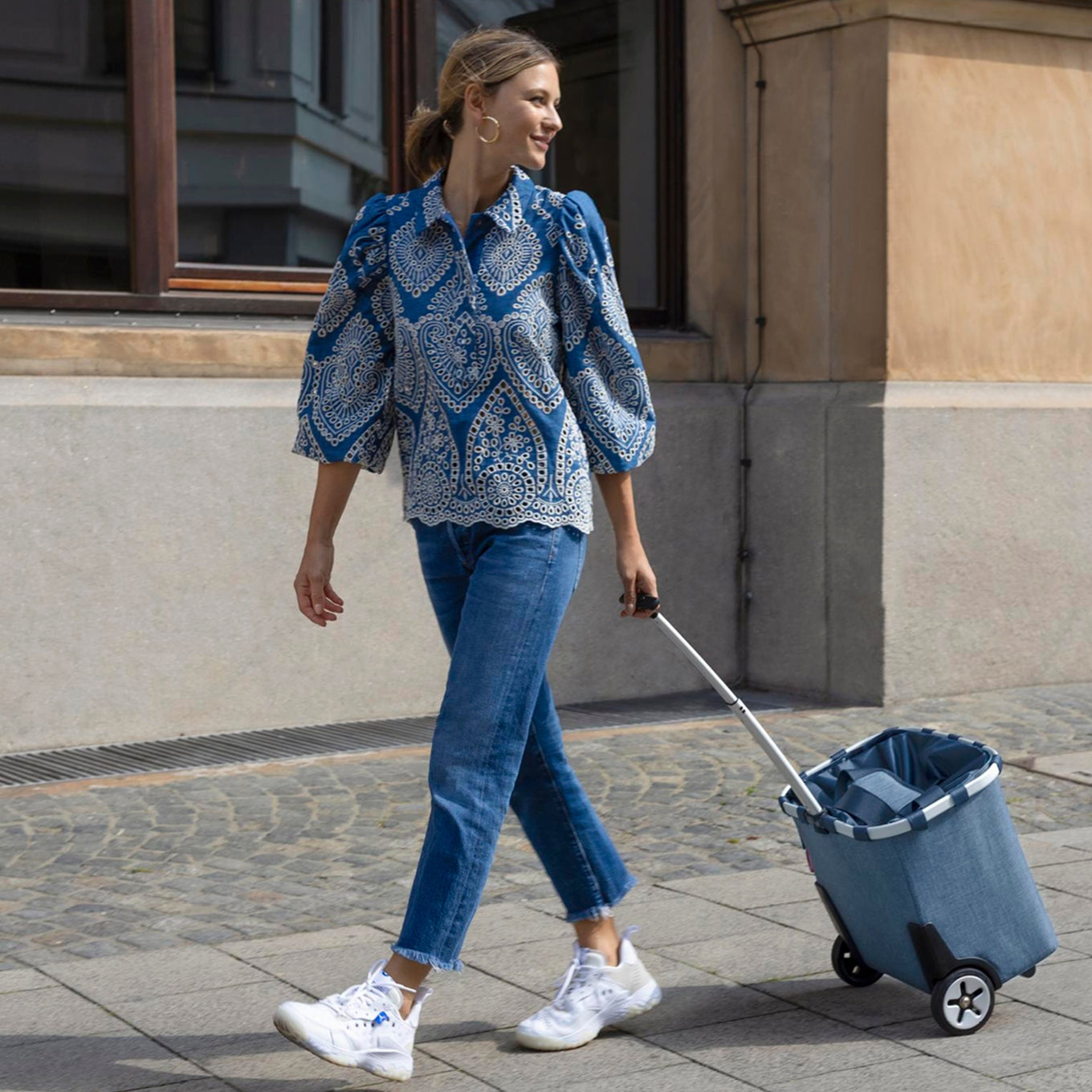 Reisenthel Shopping Carrycruiser Gestell Leo Macchiato Trolley